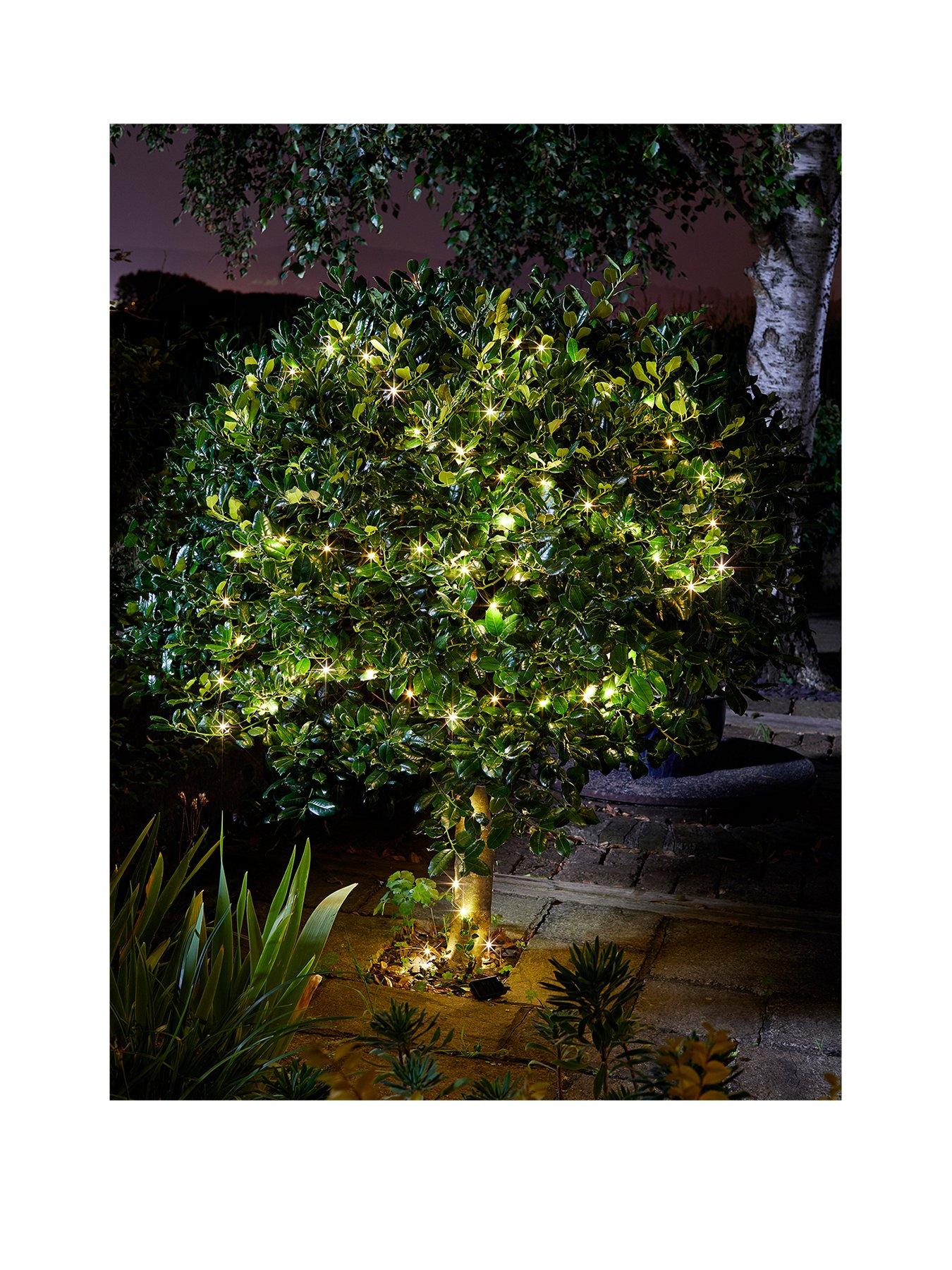 Image of Smart Solar Firefly String Lights - 200 Warm White LEDs