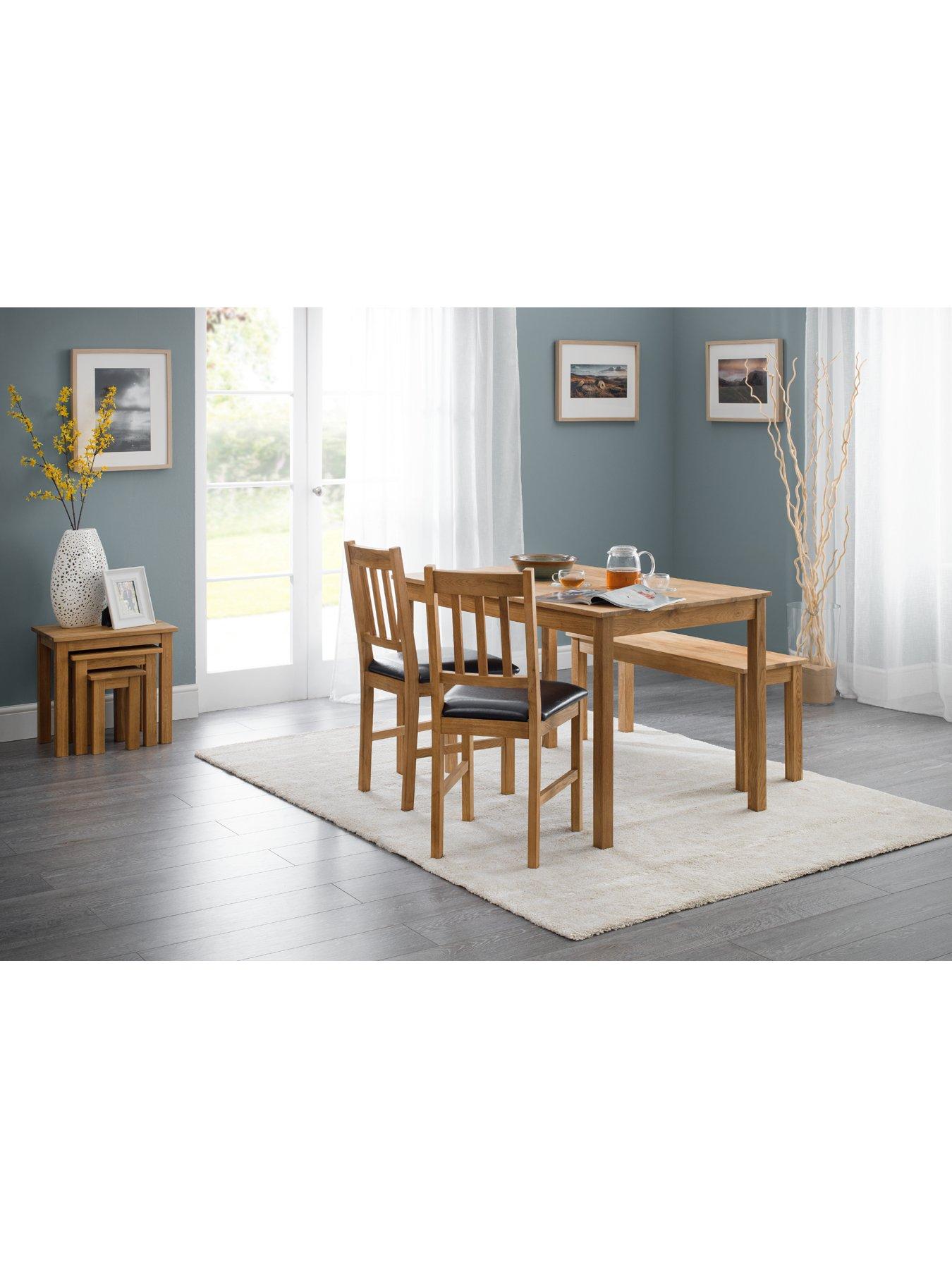Image 1 of 3 of Julian Bowen Coxmoor Rectangular Solid Oak&nbsp;Dining Table