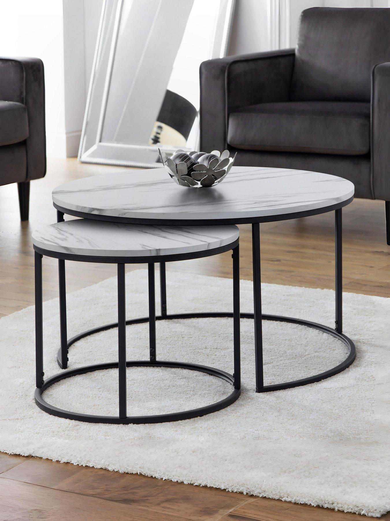 julian-bowen-bellini-round-nesting-coffee-table