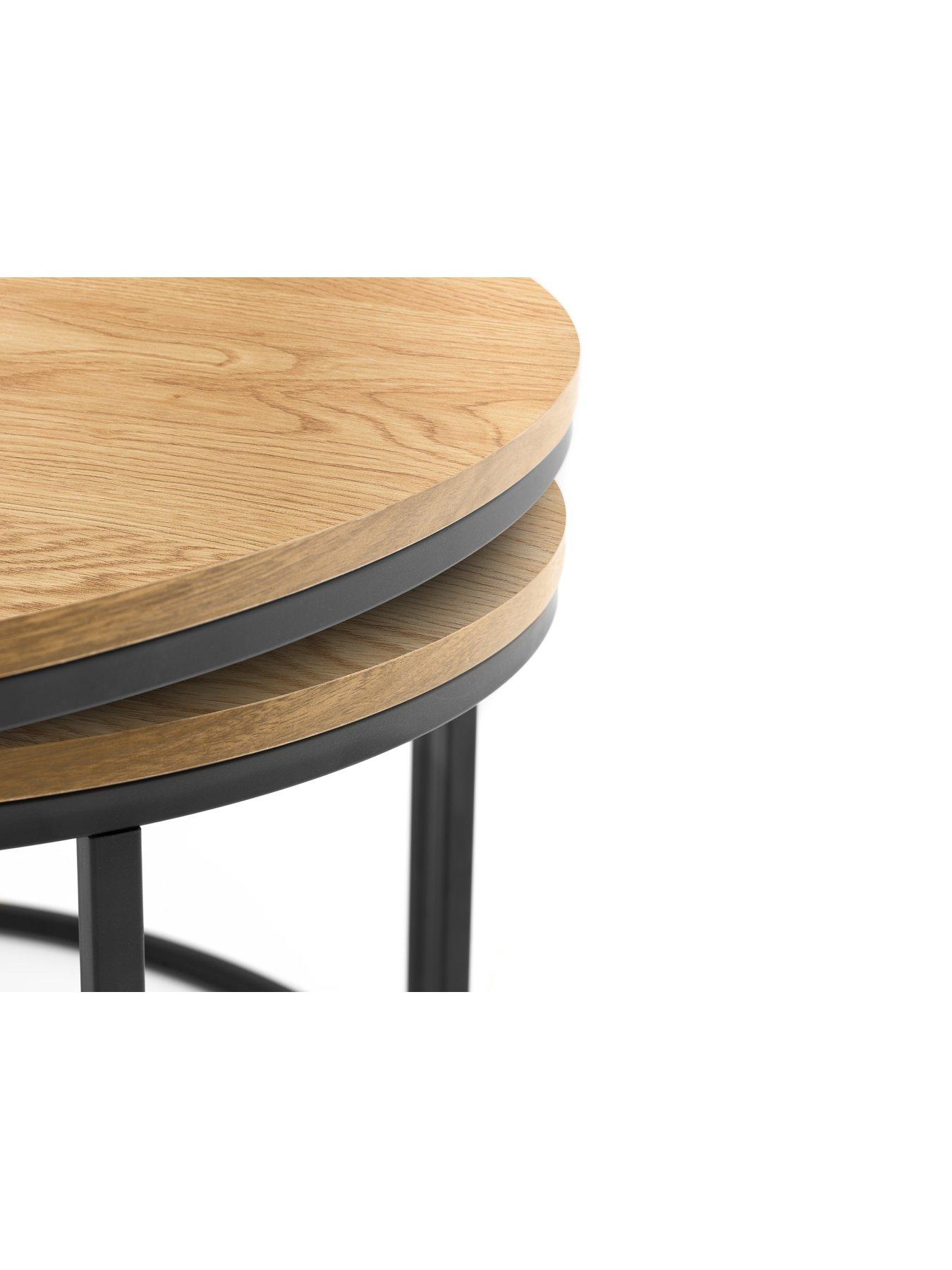 julian-bowen-bellini-round-nesting-coffee-tableback