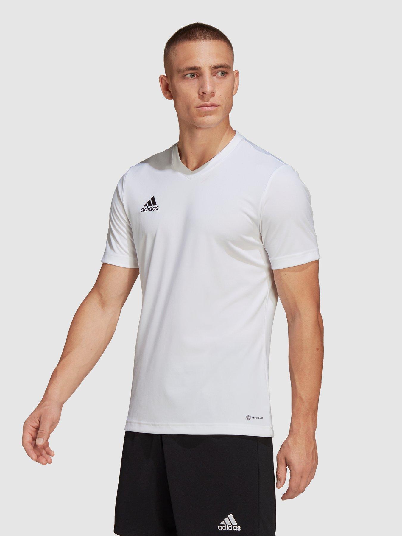 Image 1 of 4 of adidas Mens Entrada 22 Training Tee - White