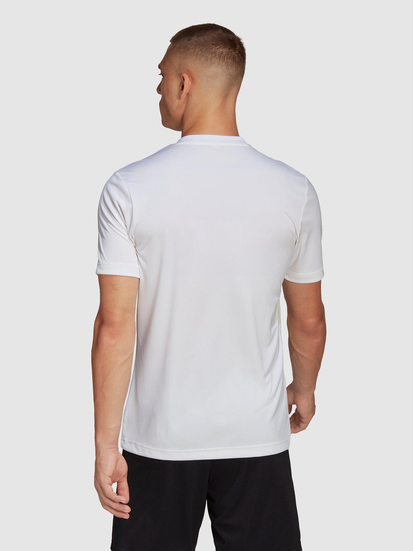 Image 2 of 4 of adidas Mens Entrada 22 Training Tee - White