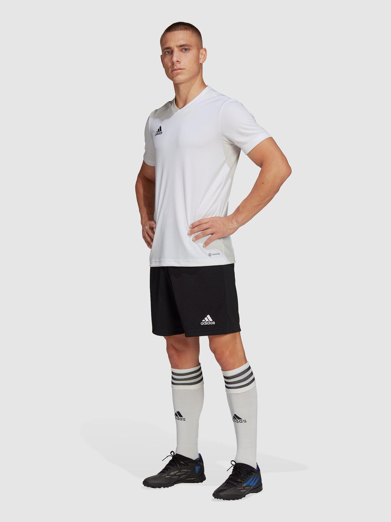Image 3 of 4 of adidas Mens Entrada 22 Training Tee - White