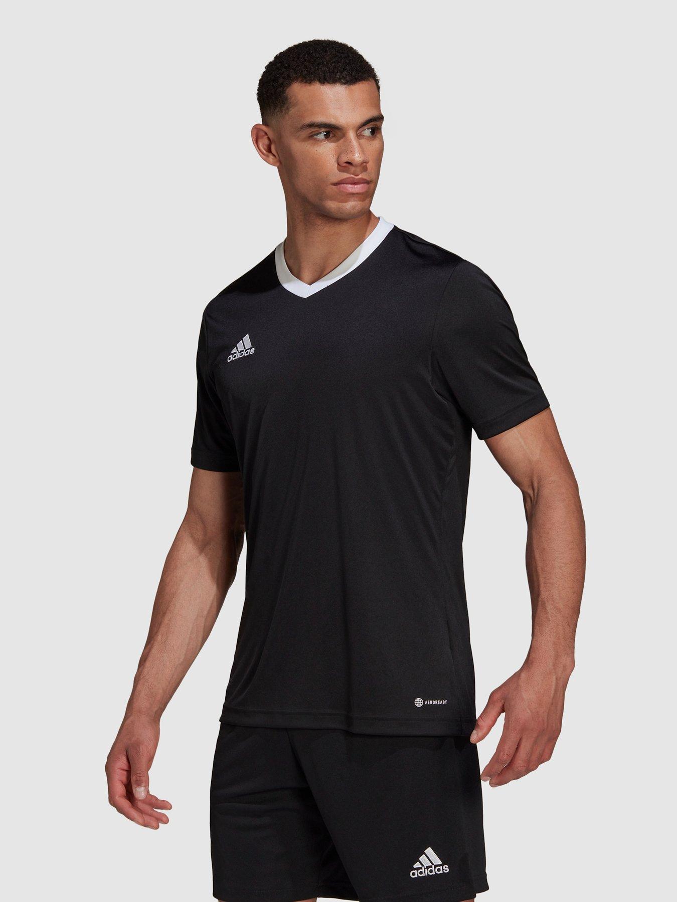 Image 1 of 4 of adidas Mens Entrada 22 Training Tee - Black