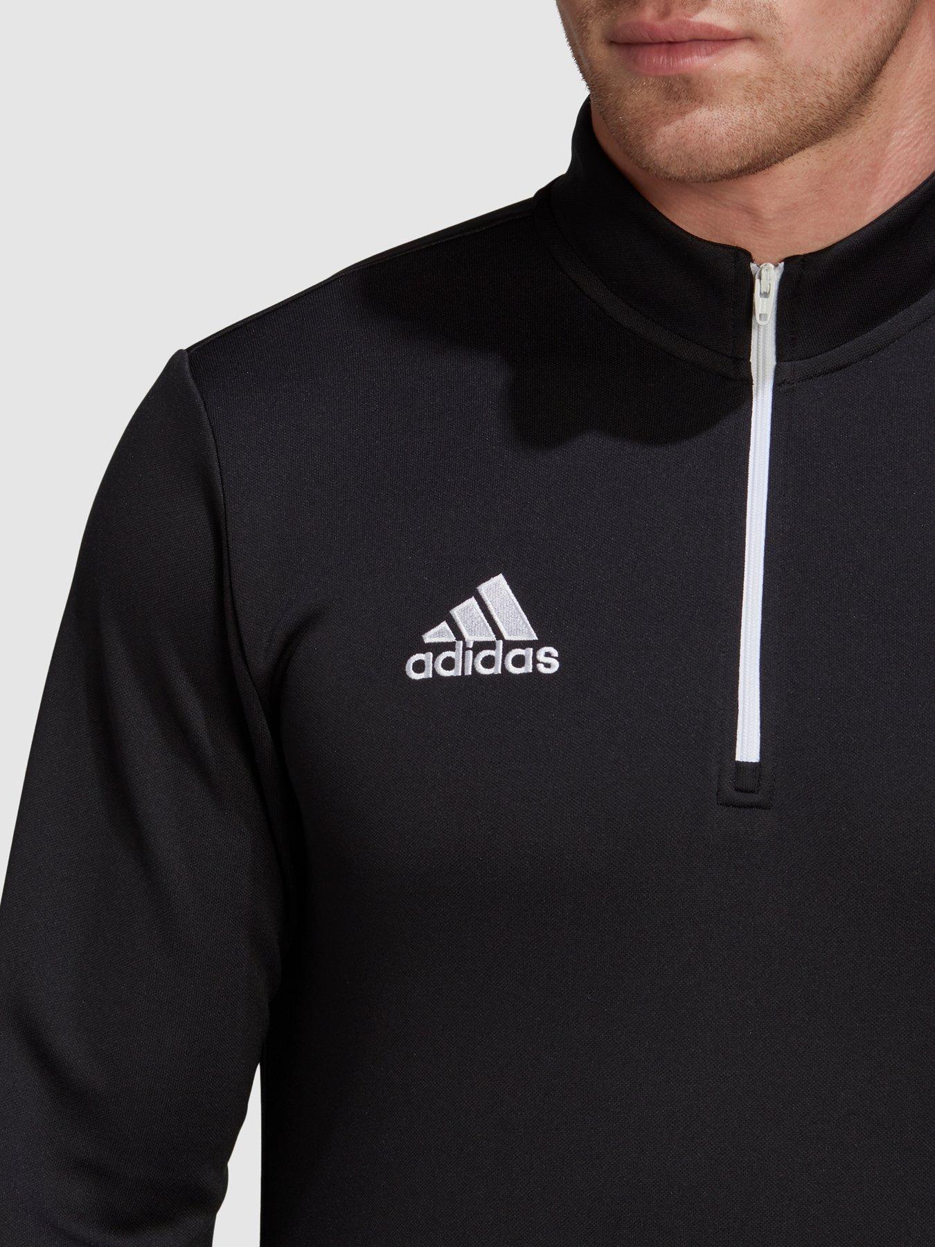 Image 4 of 4 of adidas Mens Entrada 22 Training 1/2 Zip Top - Black