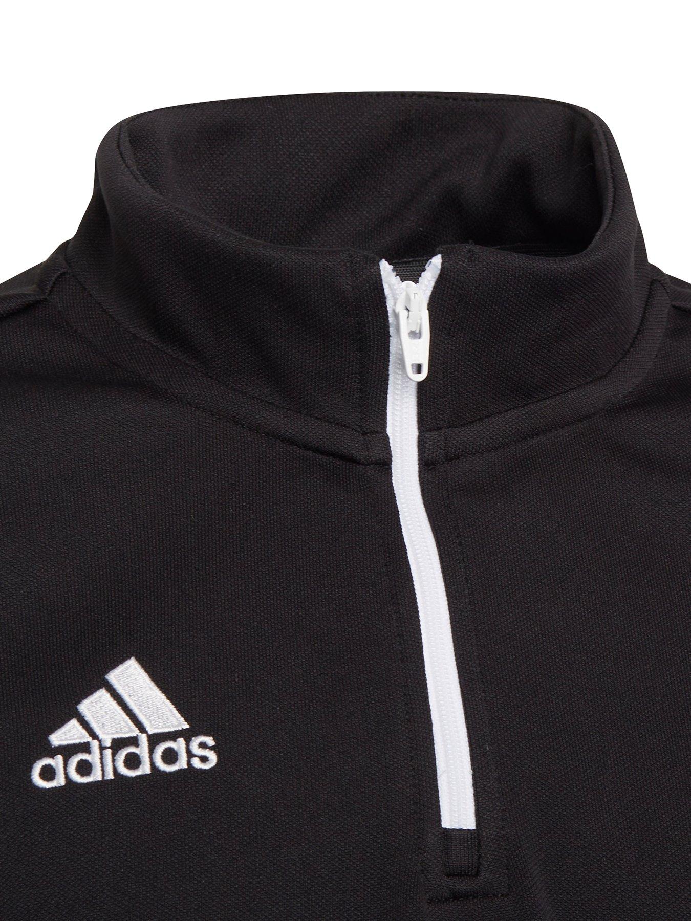 adidas-adidas-youth-entrada-22-training-12-zip-top-blackoutfit