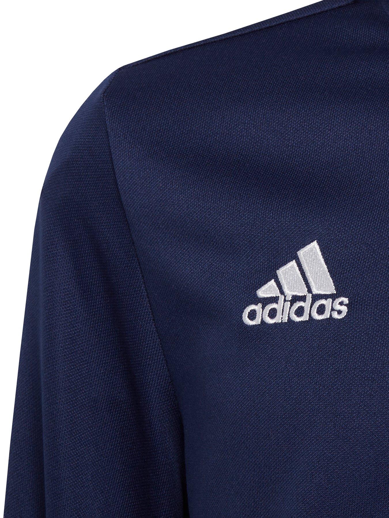 Image 3 of 3 of adidas Youth Entrada 22 Training 1/2 Zip Top - Navy