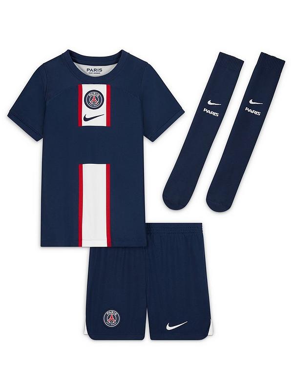Gestreept Vijandig cursief Nike Paris Saint-Germain Little Kids 22/23 Home Kit - Navy | Very Ireland
