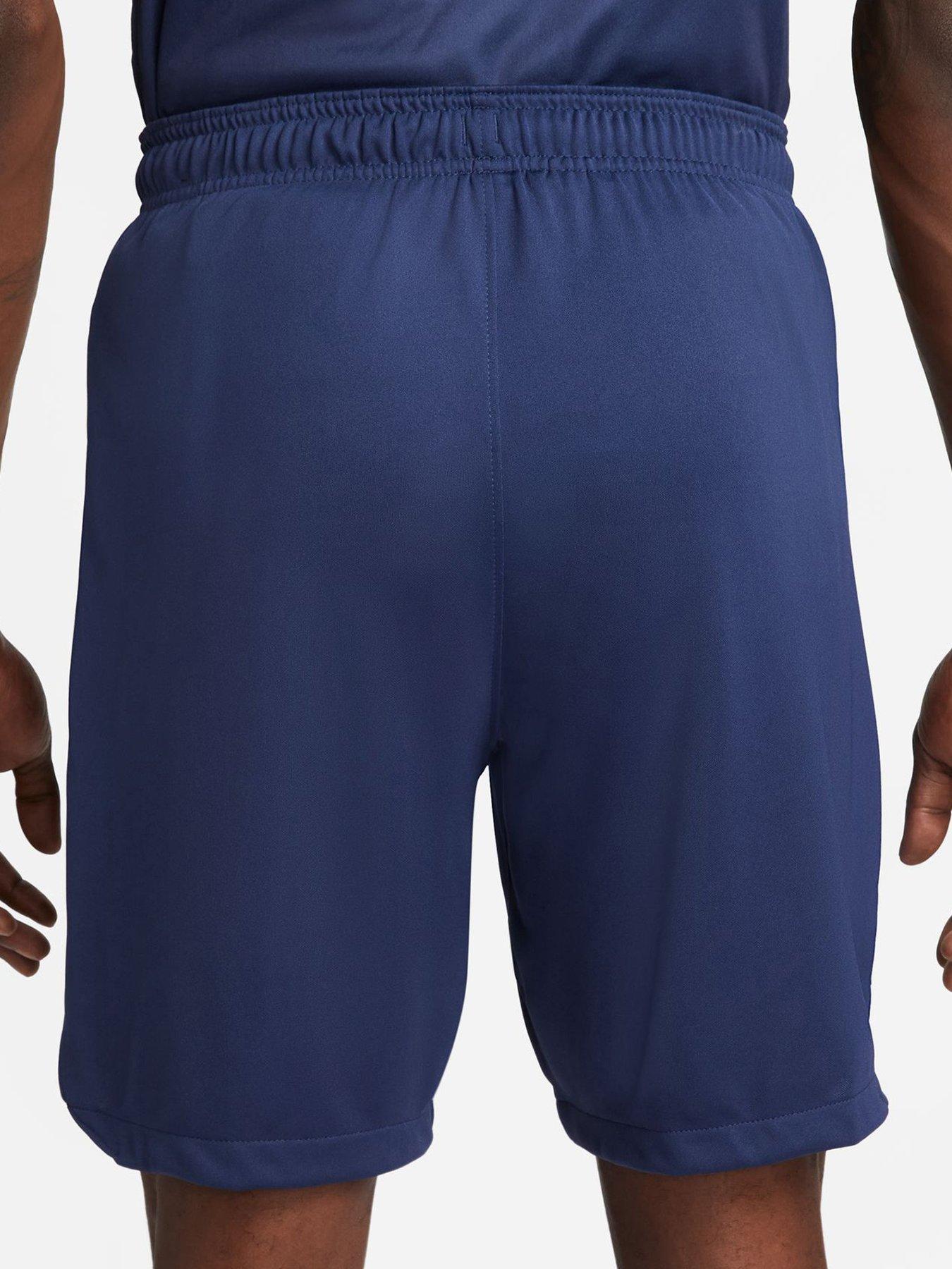 Navy blue cheap nike sweat shorts