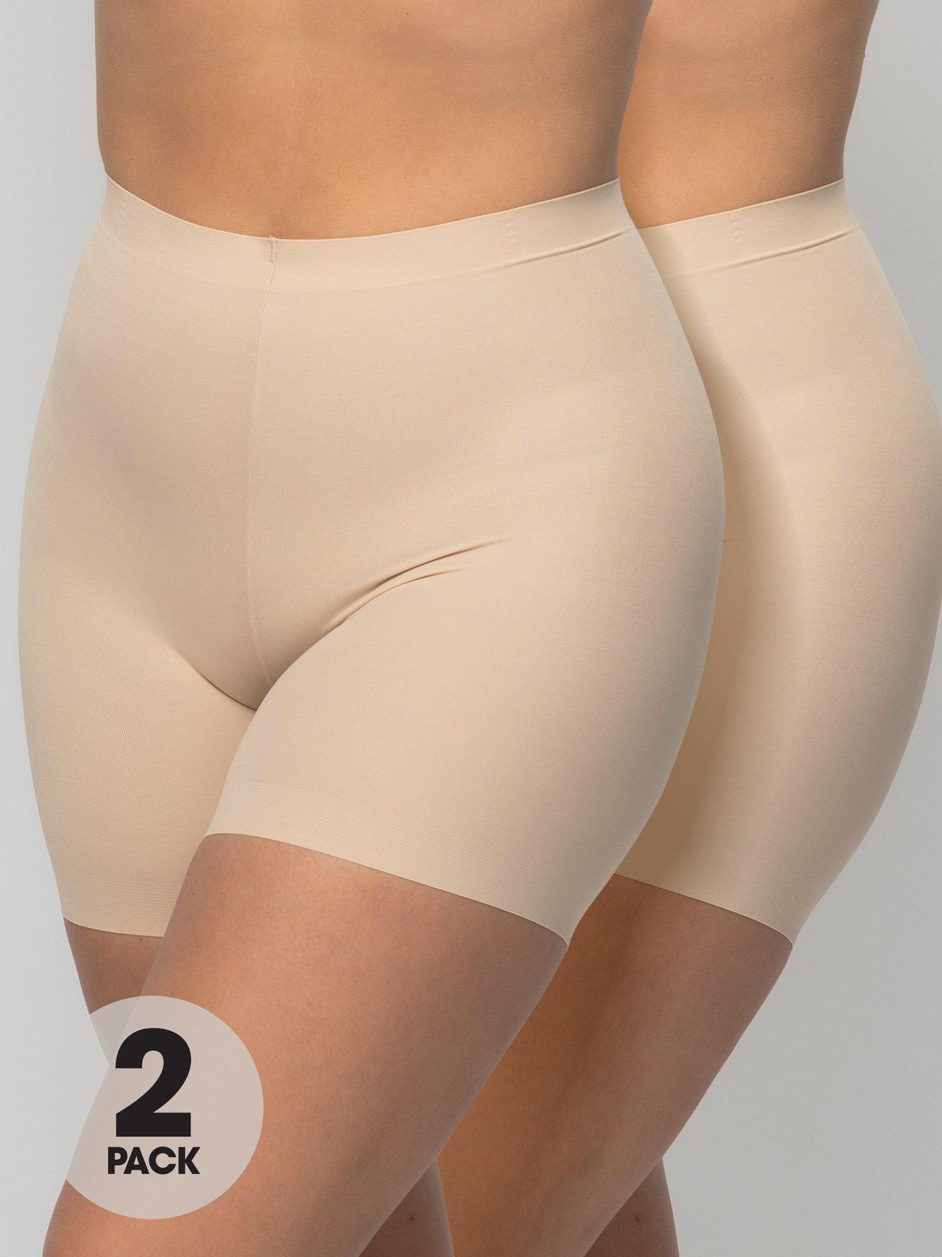 Maidenform 2 Pack Cover Your Bases Girlshort - Nude
