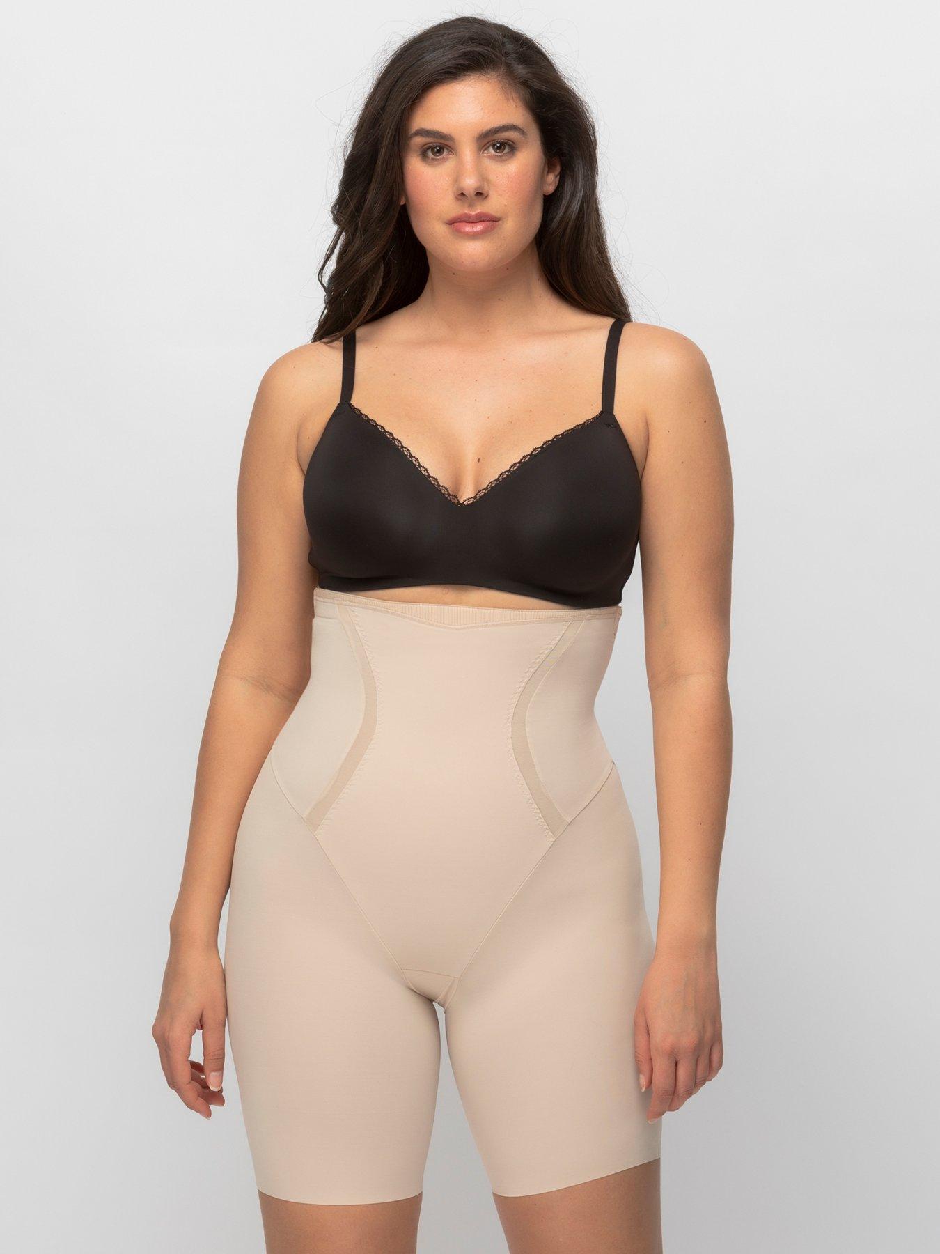 maidenform-firm-foundations-hi-waist-thigh-slimmer-latte-brown