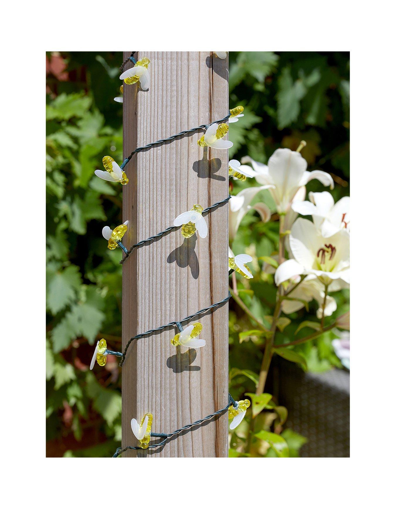 Image of Smart Solar Buzzy Bee Solar String Lights - Set of 50