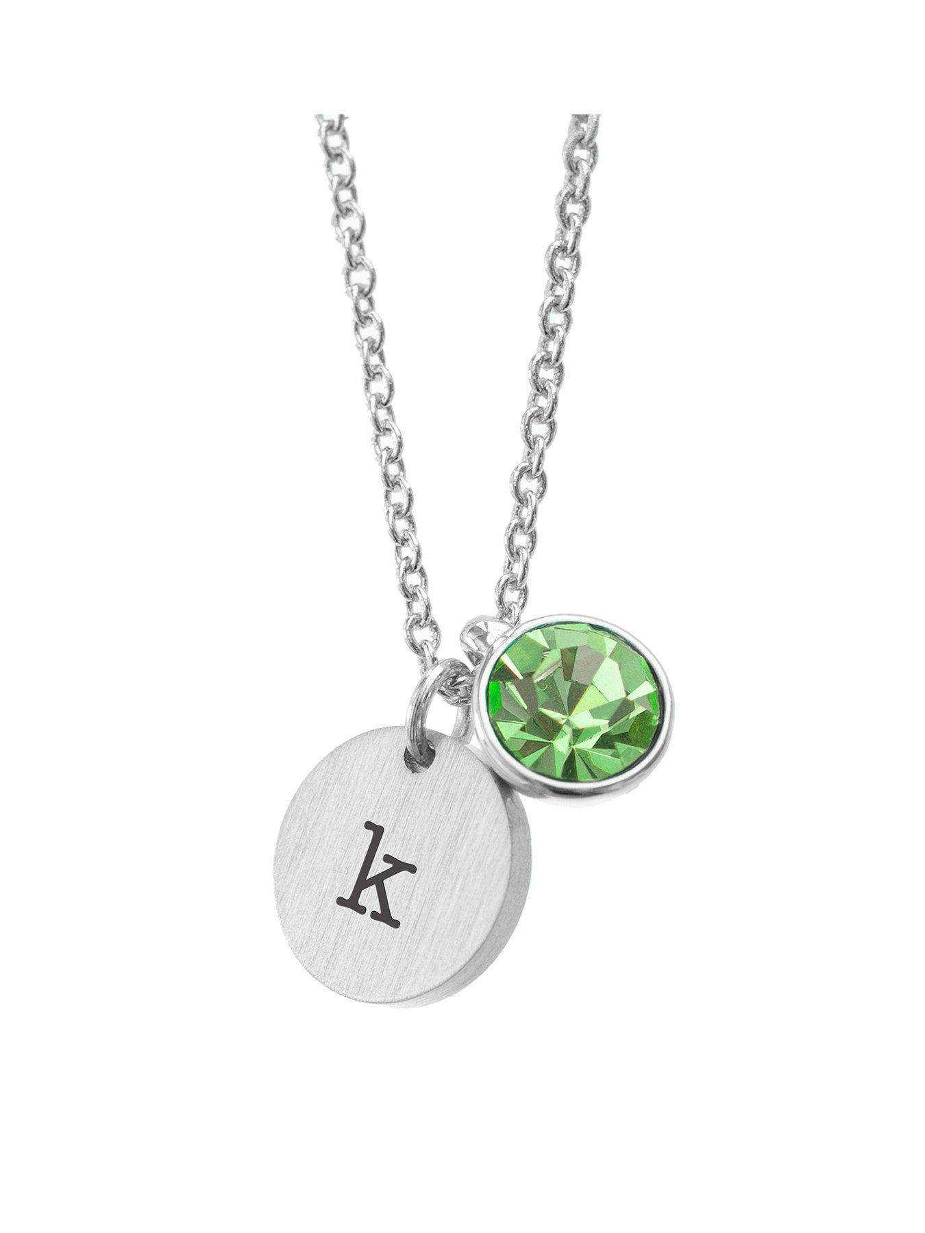 treat-republic-personalised-silver-birthstone-crystal-and-disc-necklace