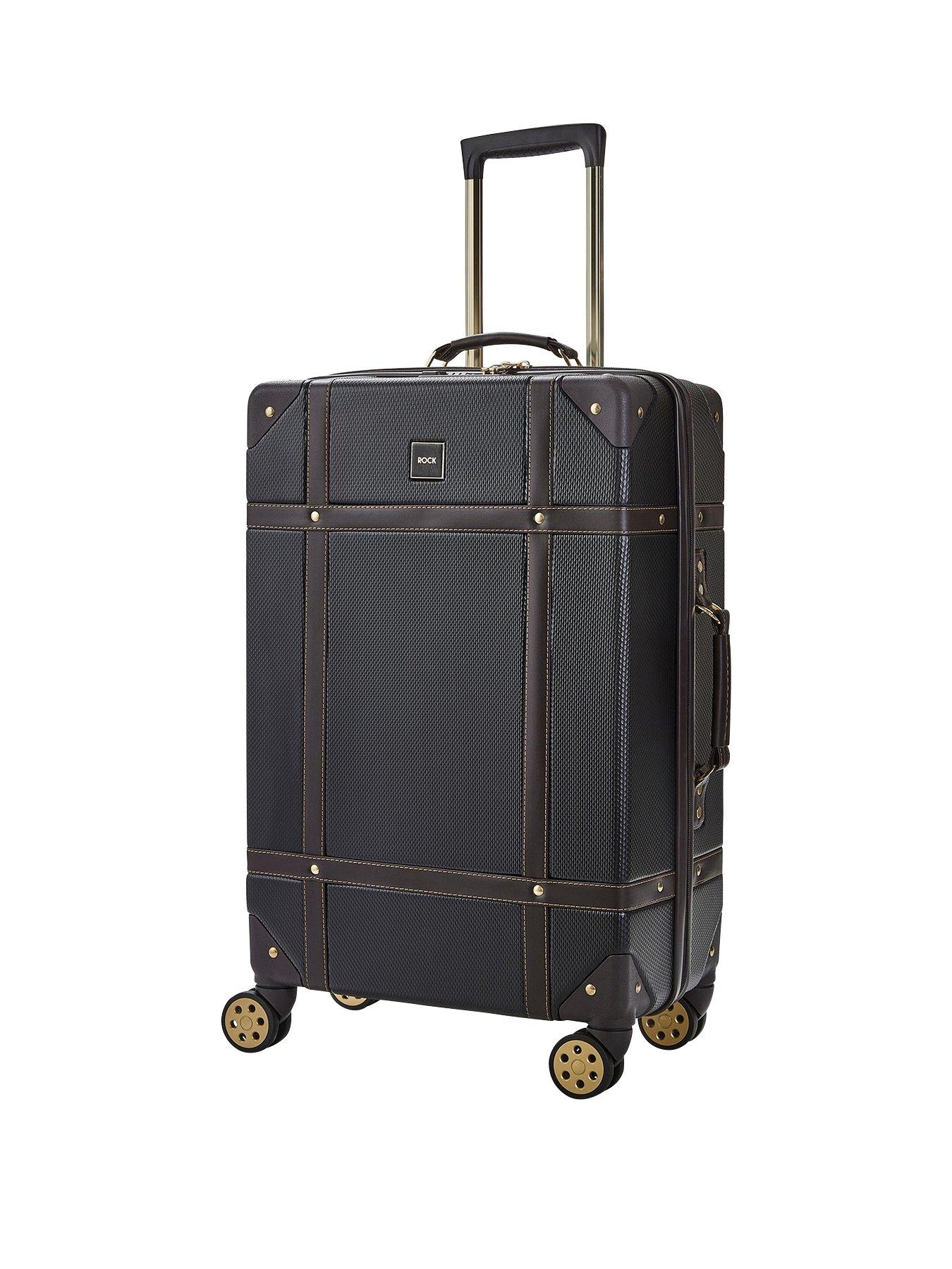 rock-luggage-vintage-medium-8-wheel-suitcase-blackfront