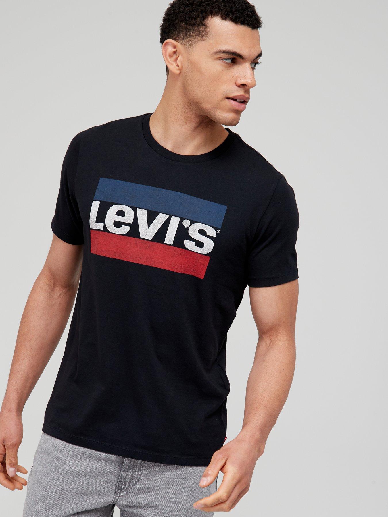 Levis black logo t shirt hotsell