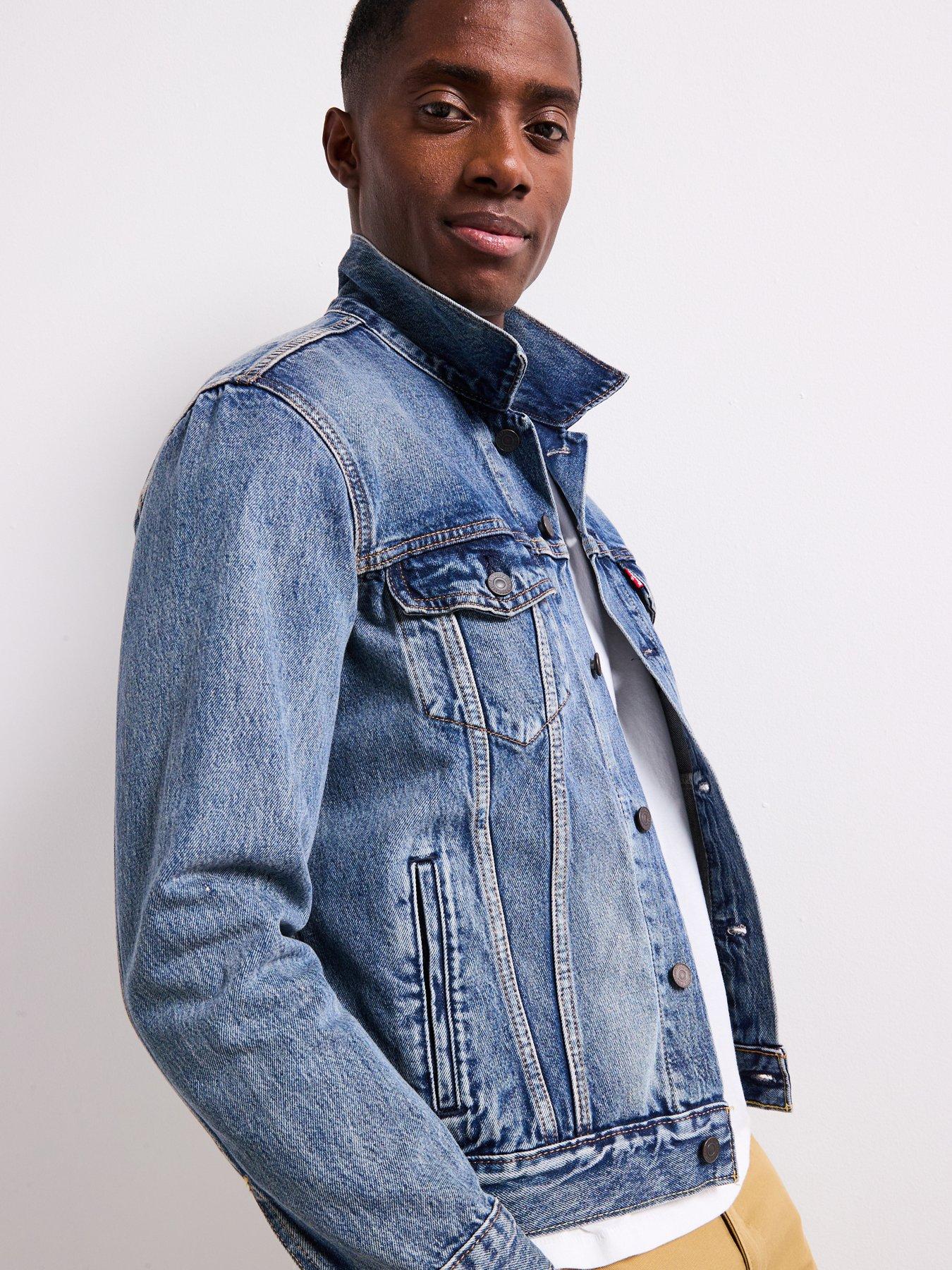 Men's trucker 2025 denim jacket