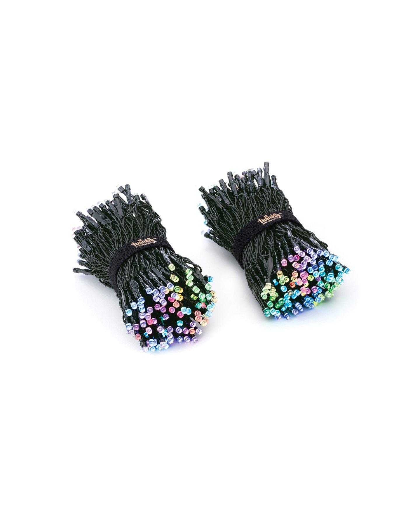 Image 4 of 6 of Twinkly Twinkly Strings 400 Smart App controlled RGB LED light string, Black wire, IP44