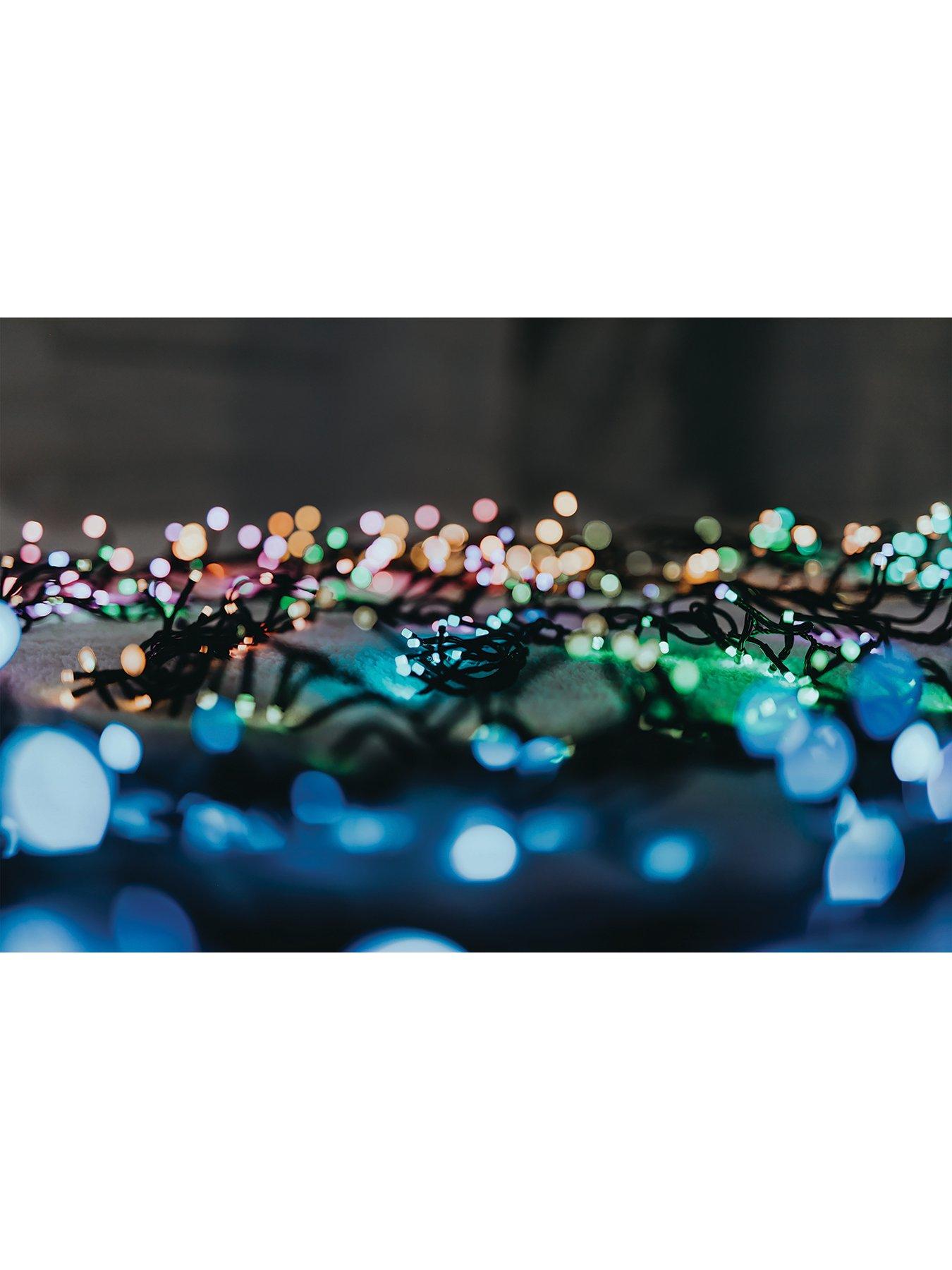 Image 6 of 6 of Twinkly Twinkly Strings 400 Smart App controlled RGB LED light string, Black wire, IP44