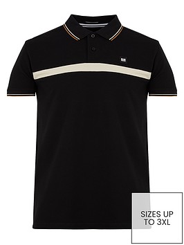 weekend-offender-tipped-panel-polo-shirt