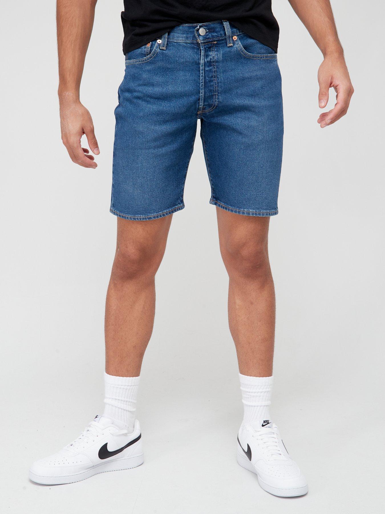 levis-501reg-regular-fit-hemmed-denim-shorts