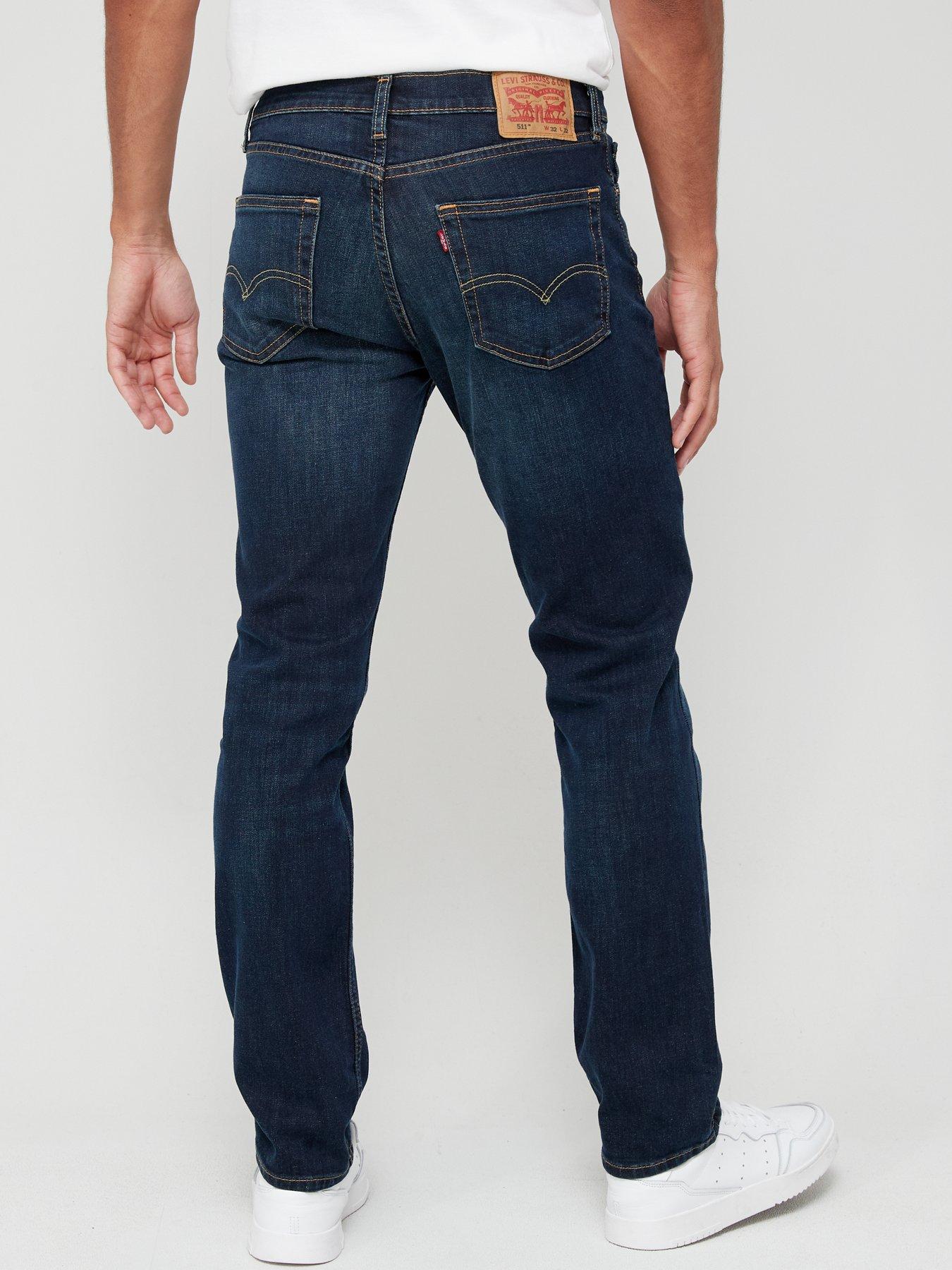 Image 2 of 5 of Levi's 511&trade; Slim Fit Jeans - Sequoia Rt - Dark Blue
