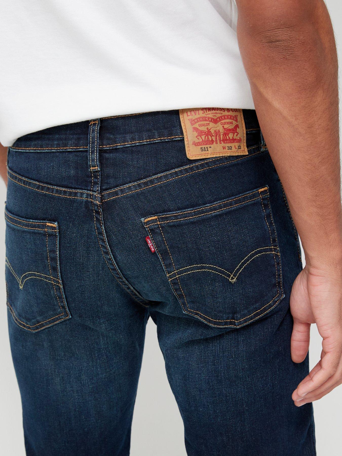 Image 4 of 5 of Levi's 511&trade; Slim Fit Jeans - Sequoia Rt - Dark Blue
