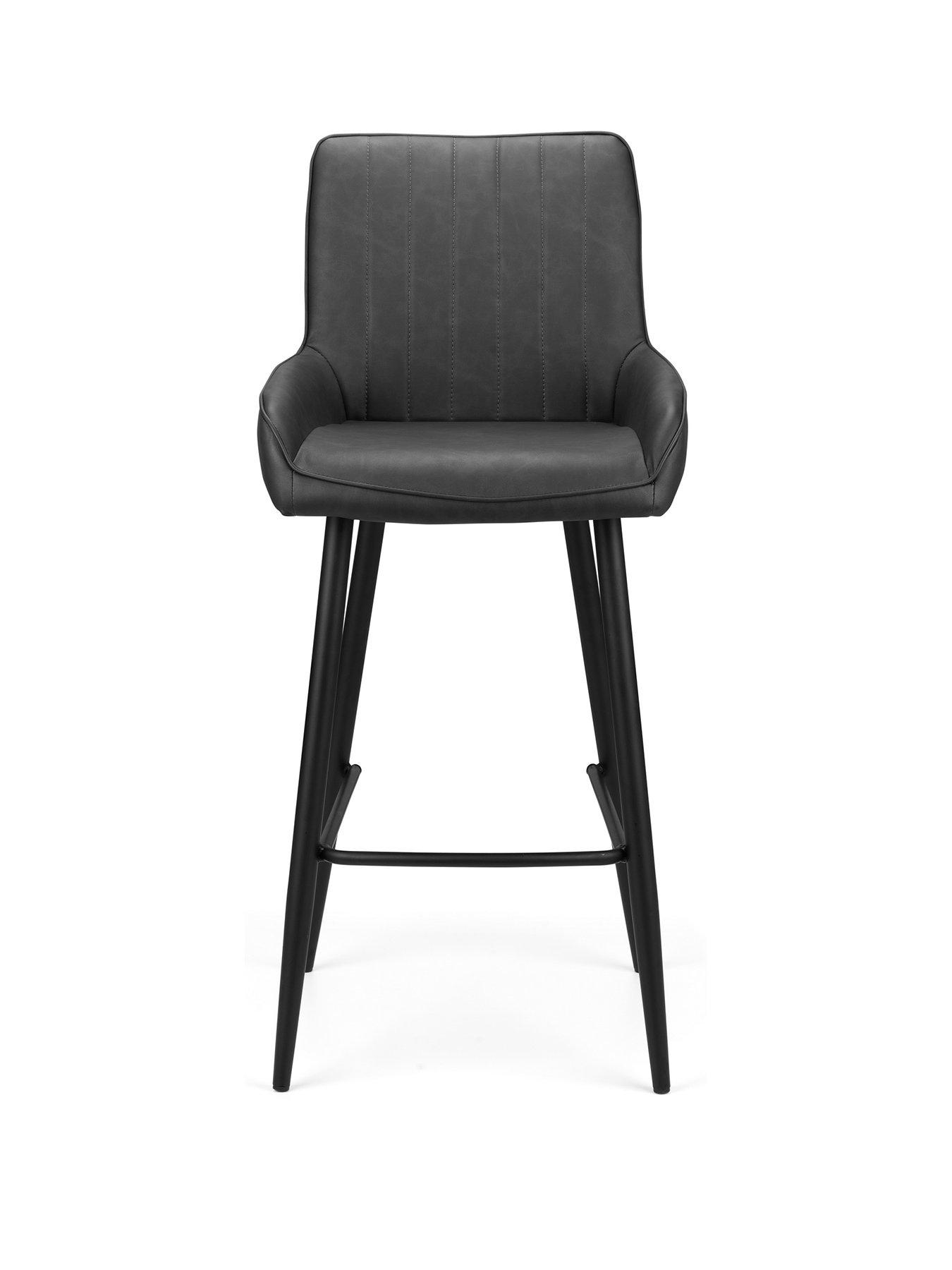 julian-bowen-soho-faux-leather-barstool-blackback