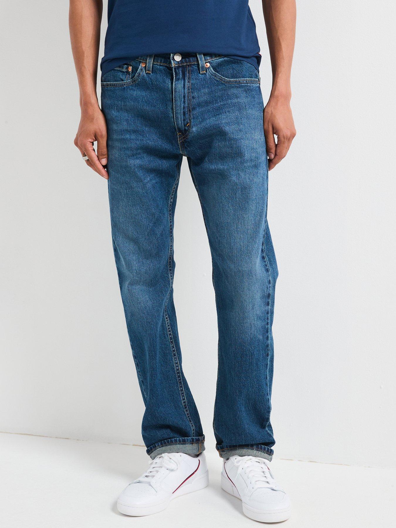 Levi's 505 Regular Fit Jeans Sunset Down Dark Blue Very Ireland