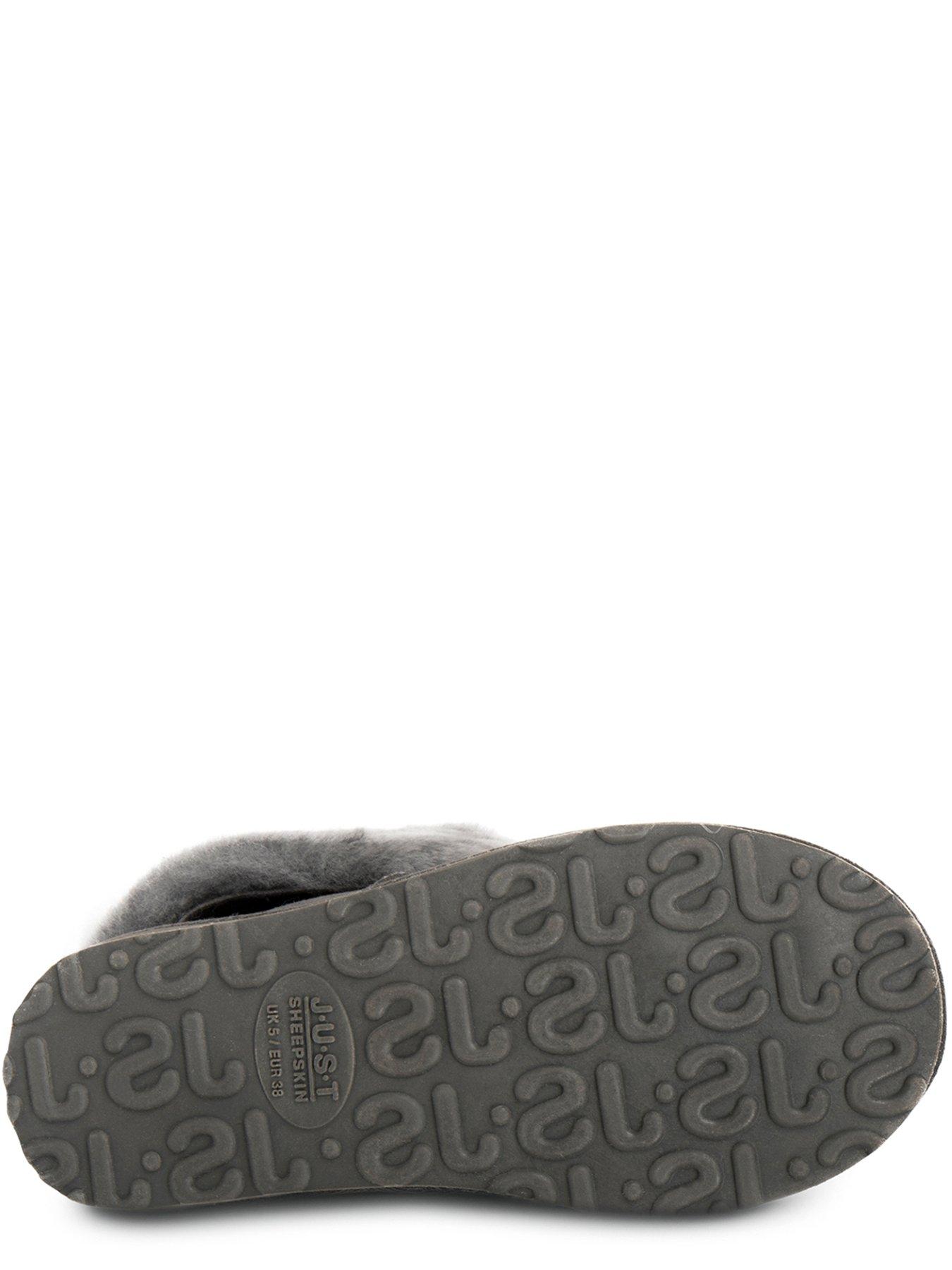 Image 4 of 5 of Just Sheepskin Ladies Cornwall Sheepskin Boot - Granite