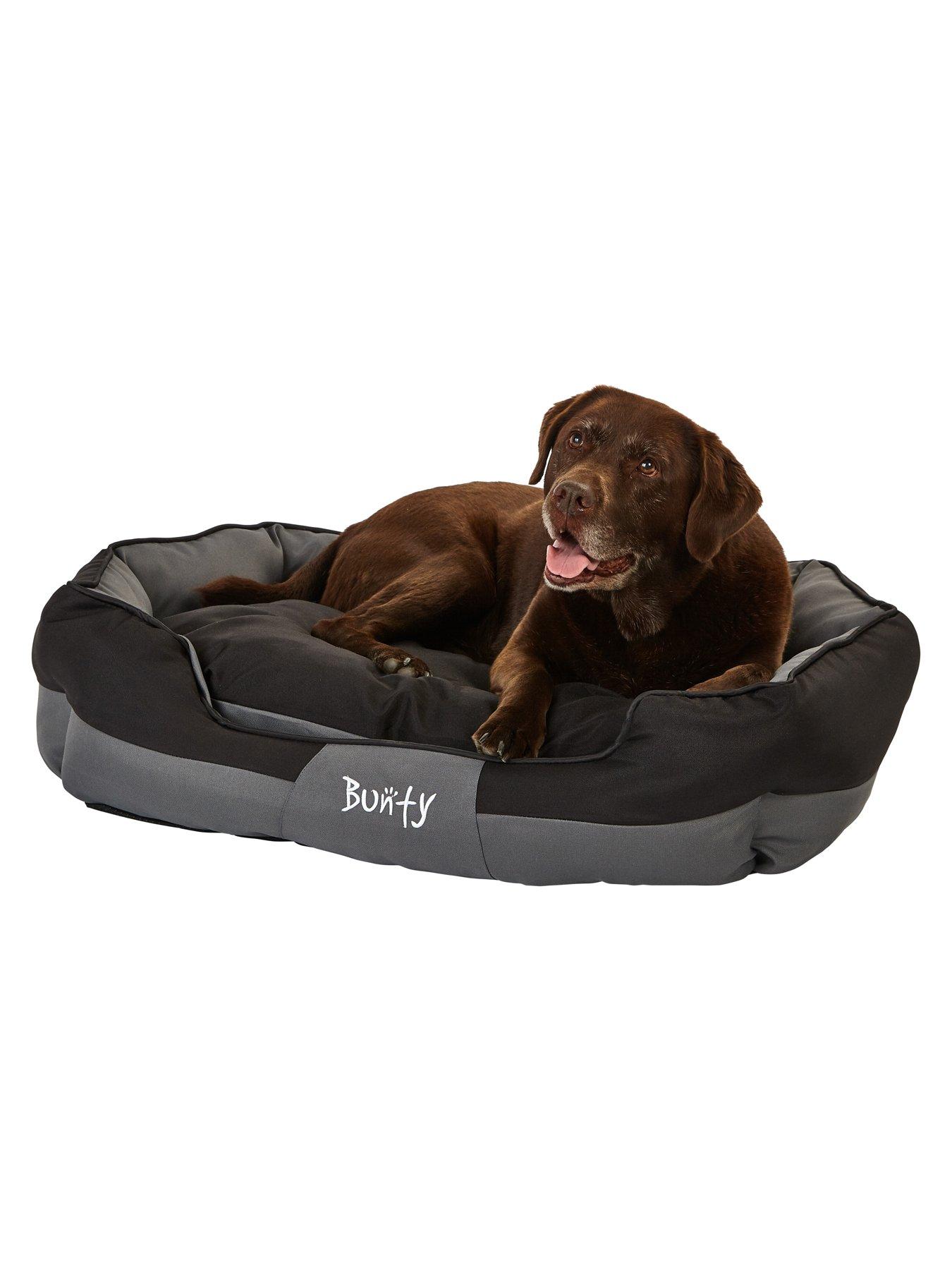 bunty-anchor-pet-bed-blackstillFront