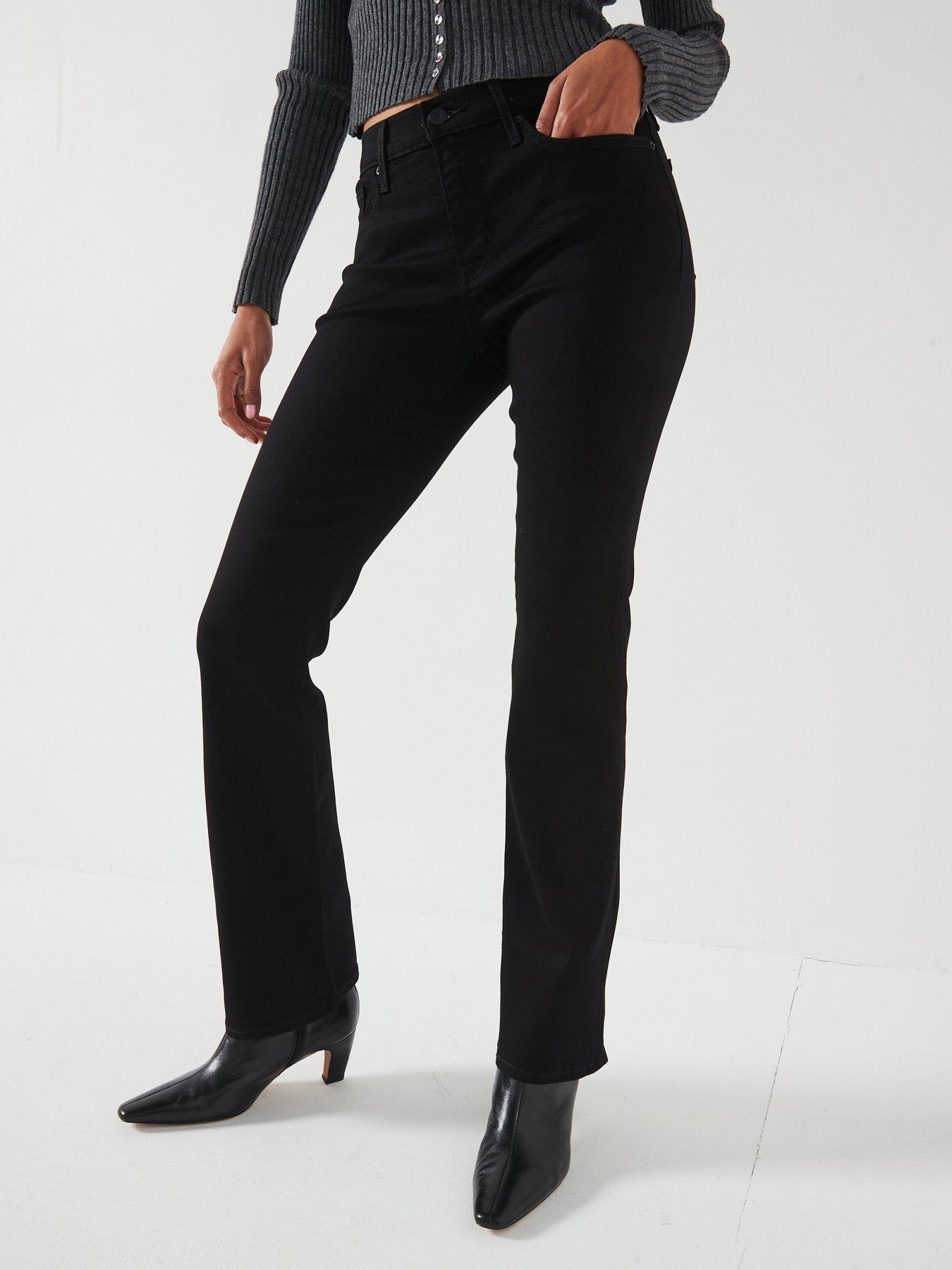 undefined 315™ Shaping Bootcut Jeans - Soft Black