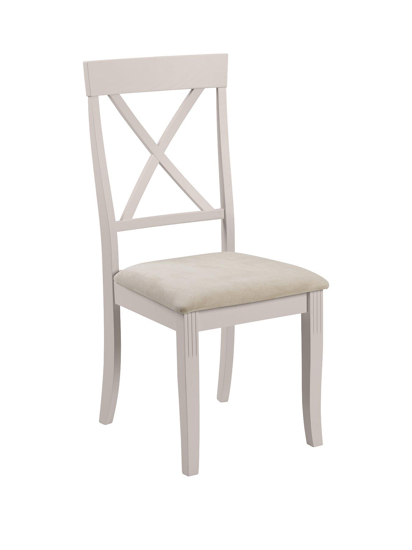 Image 2 of 3 of Julian Bowen Davenport Set of 2 Dining Chairs - Grey