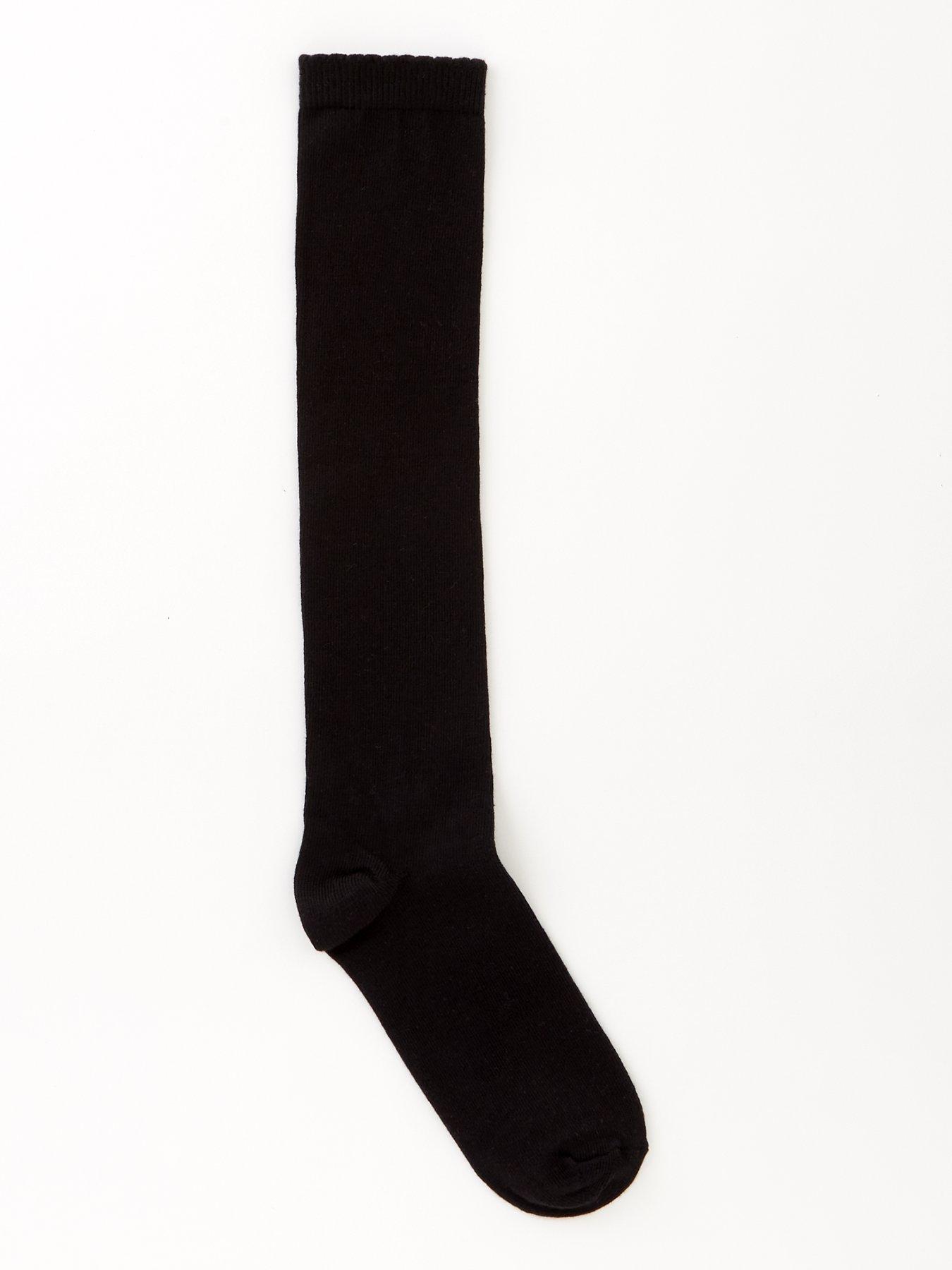 the-very-collection-girls-2-pack-over-the-knee-socks-blackback