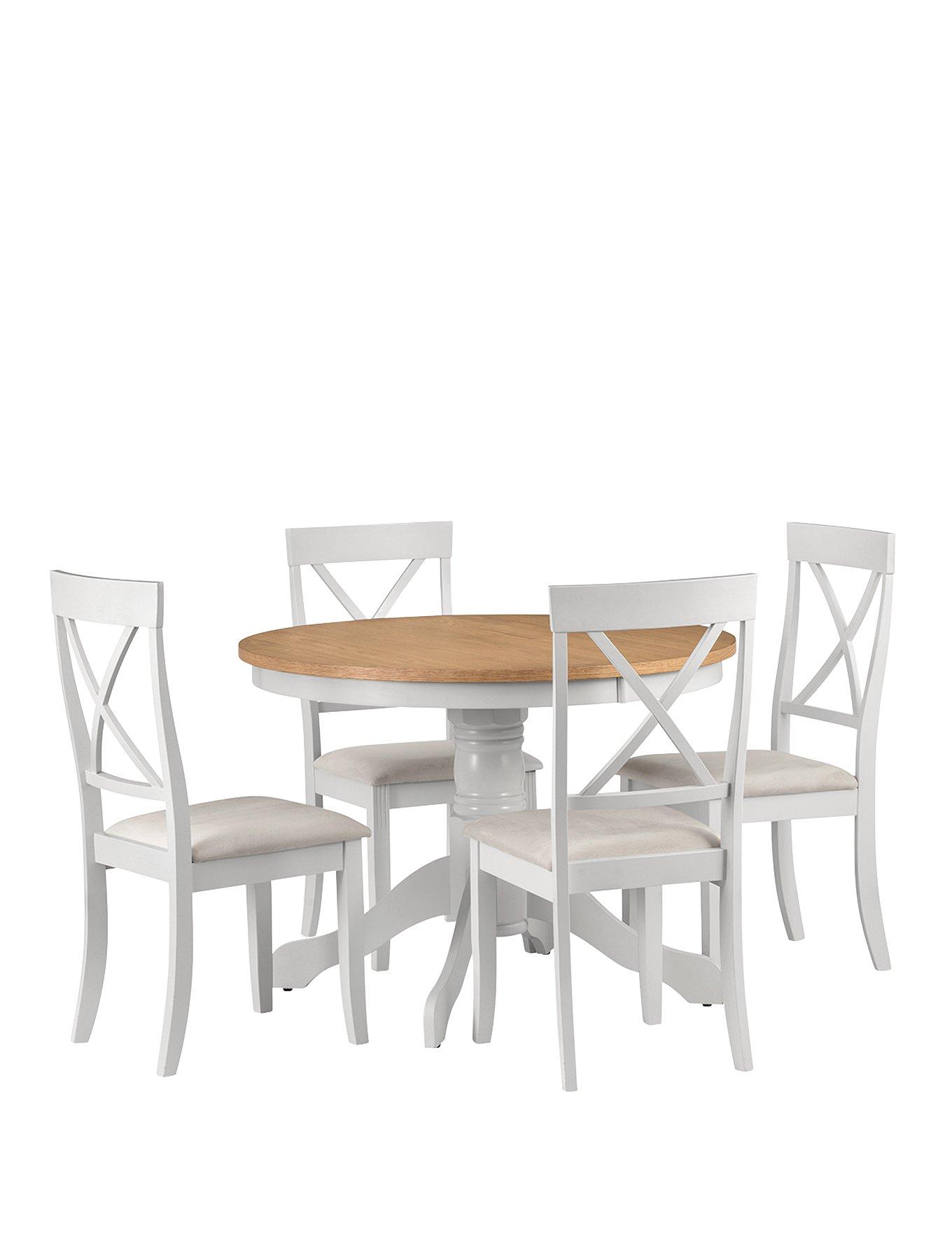 julian-bowen-davenport-106-cmnbspround-dining-table-4-chairsnbsp-greyoakstillFront