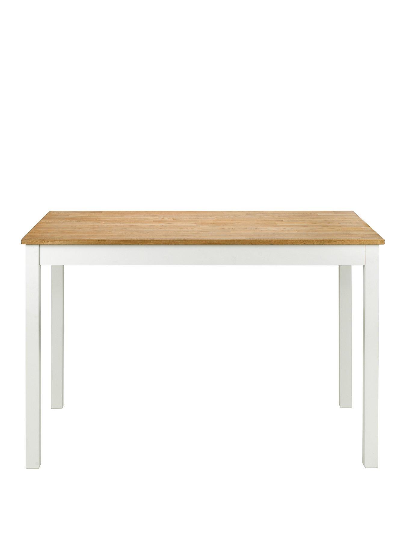 julian-bowen-coxmoor-118-cm-solid-oak-dining-tablestillFront