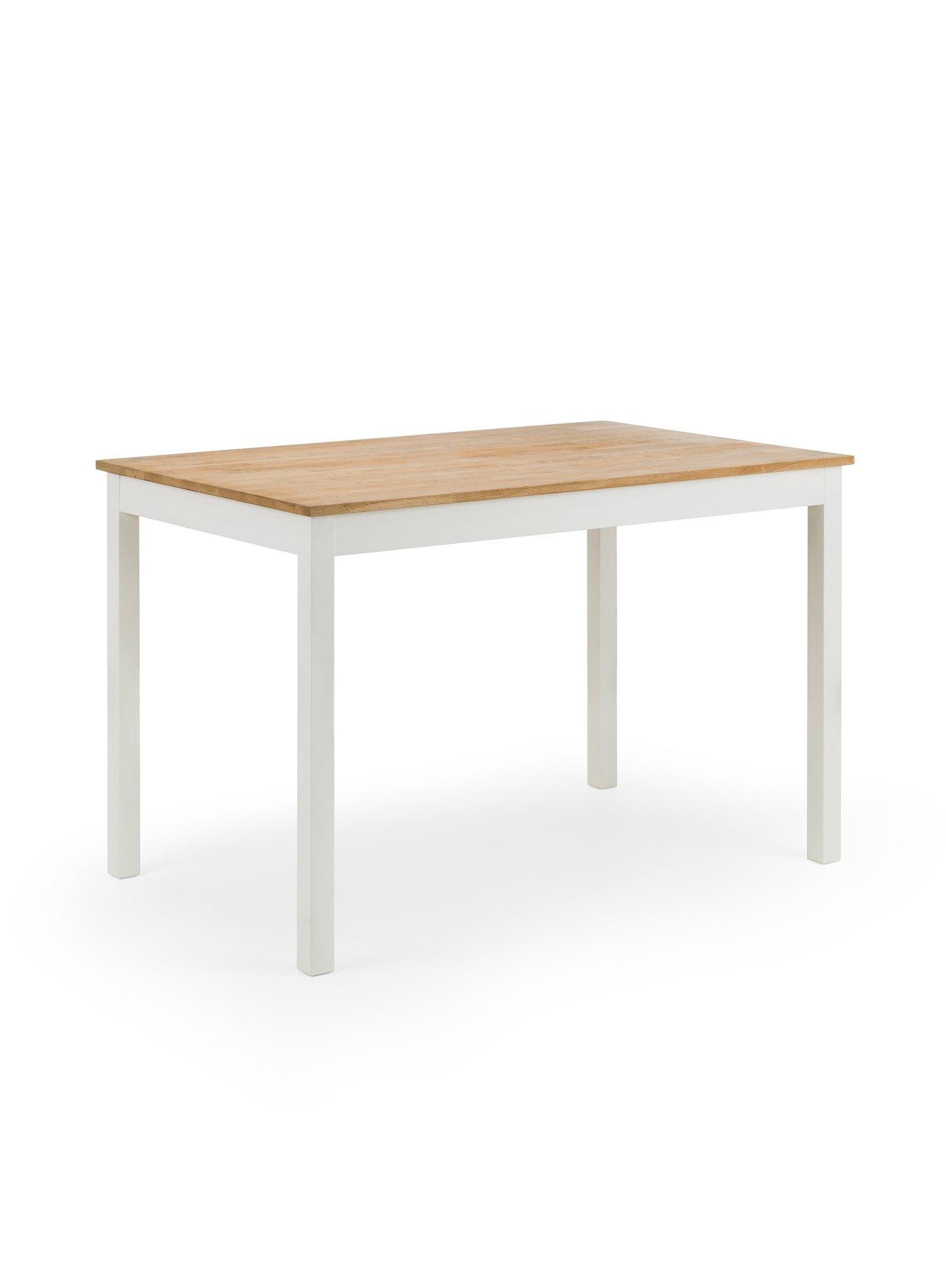 Julian Bowen Coxmoor Dining Table 2 Chairs and 1 Bench Very