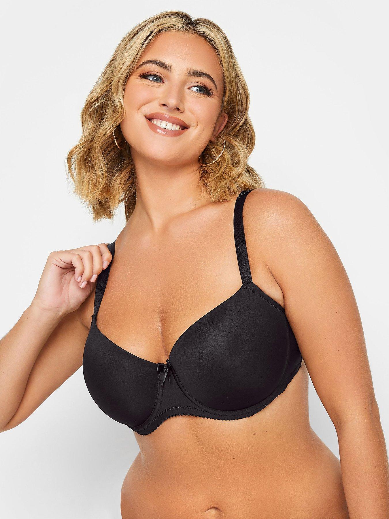 Image 1 of 3 of Yours Tshirt Bra - Black
