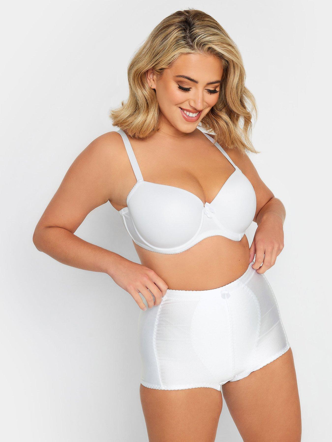 Image 2 of 3 of Yours Yours Clothing White Tshirt Bra