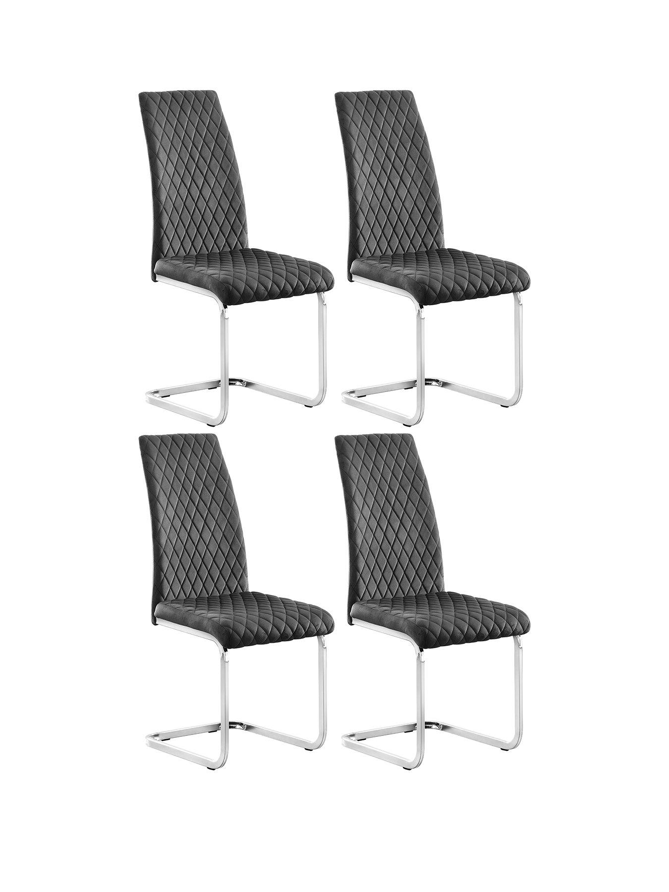 julian-bowen-calabria-set-of-4-velvet-cantilever-dining-chairs-greystillFront