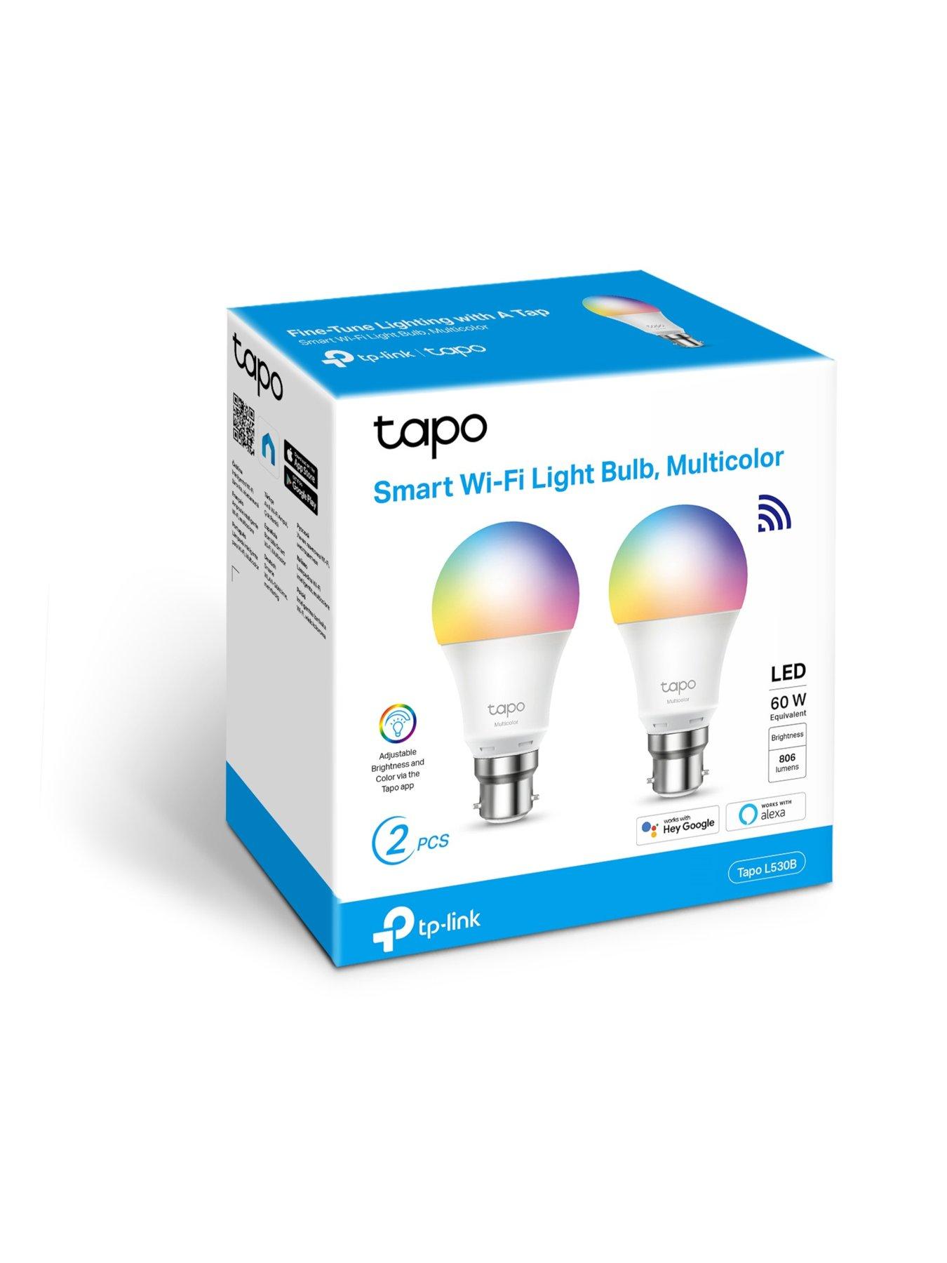 Image 3 of 7 of TP Link Tapo L530B Smart Bulb 2-Pack - Colour / B22