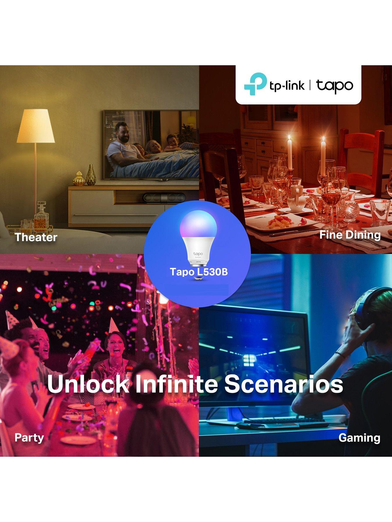 Image 5 of 7 of TP Link Tapo L530B Smart Bulb 2-Pack - Colour / B22