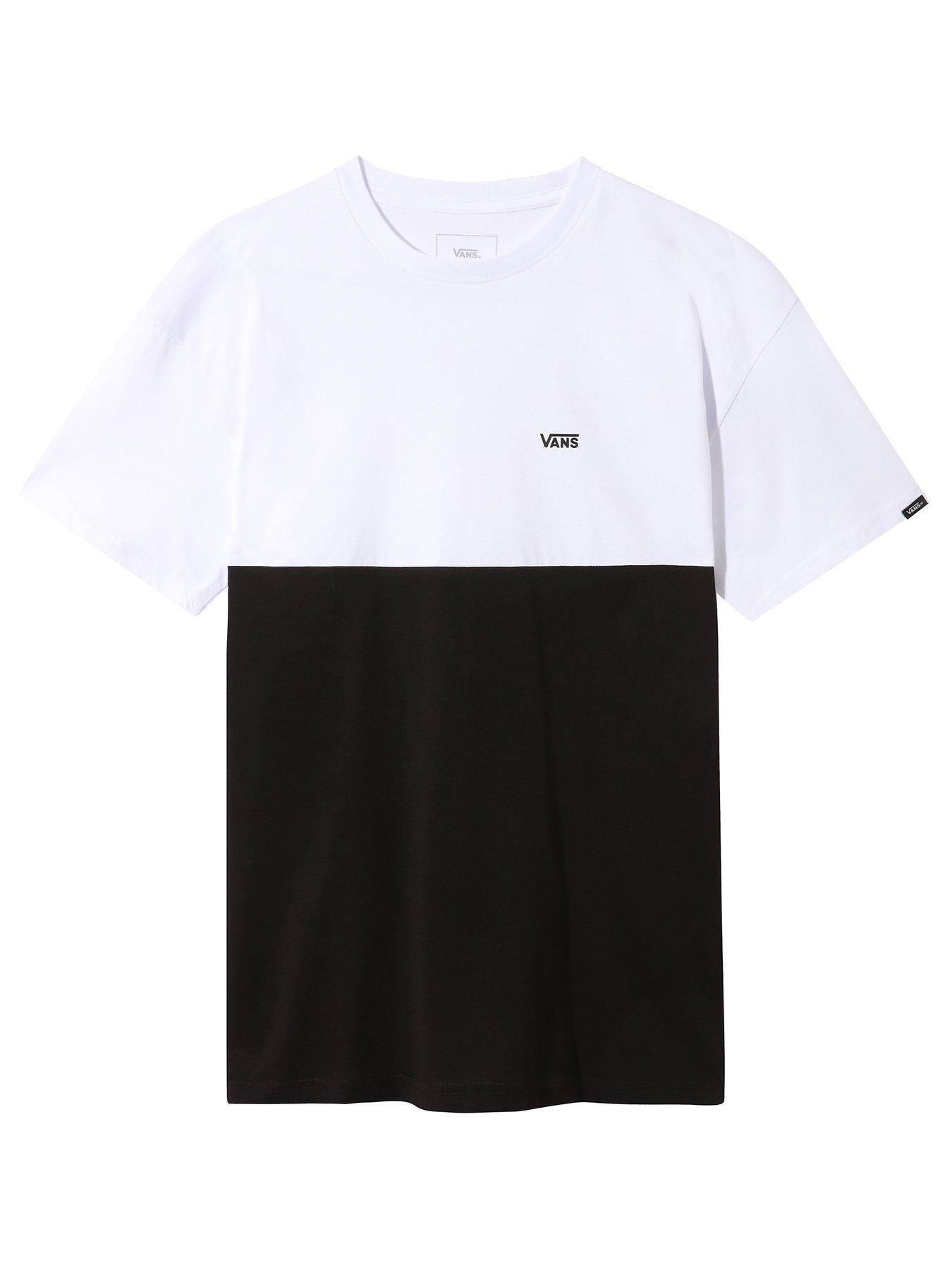 vans-colorblock-short-sleevenbspt-shirt-blackwhitefront