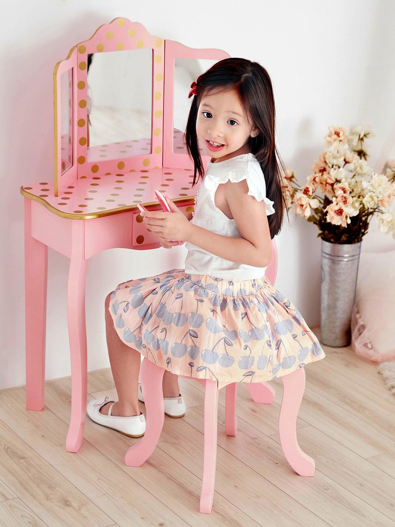 Dual Dressing Table for Teen Girls (6H01) - China Dual Function Mirror with  Table, Dressing Mirror | Made-in-China.com