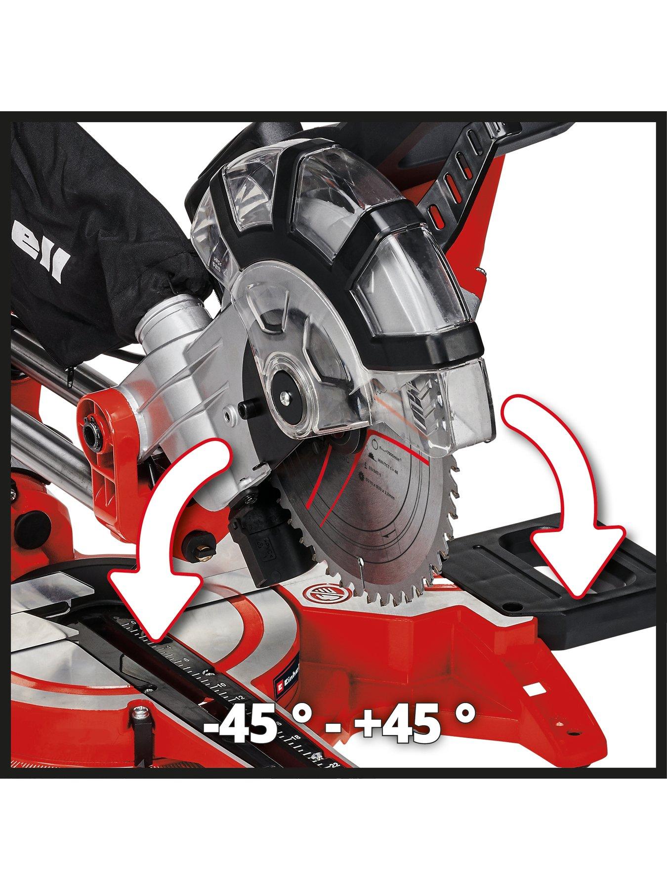 Image 2 of 3 of Einhell Corded 210mm Sliding Mitre Saw - TC-SM 2131/1 Dual (1800W)