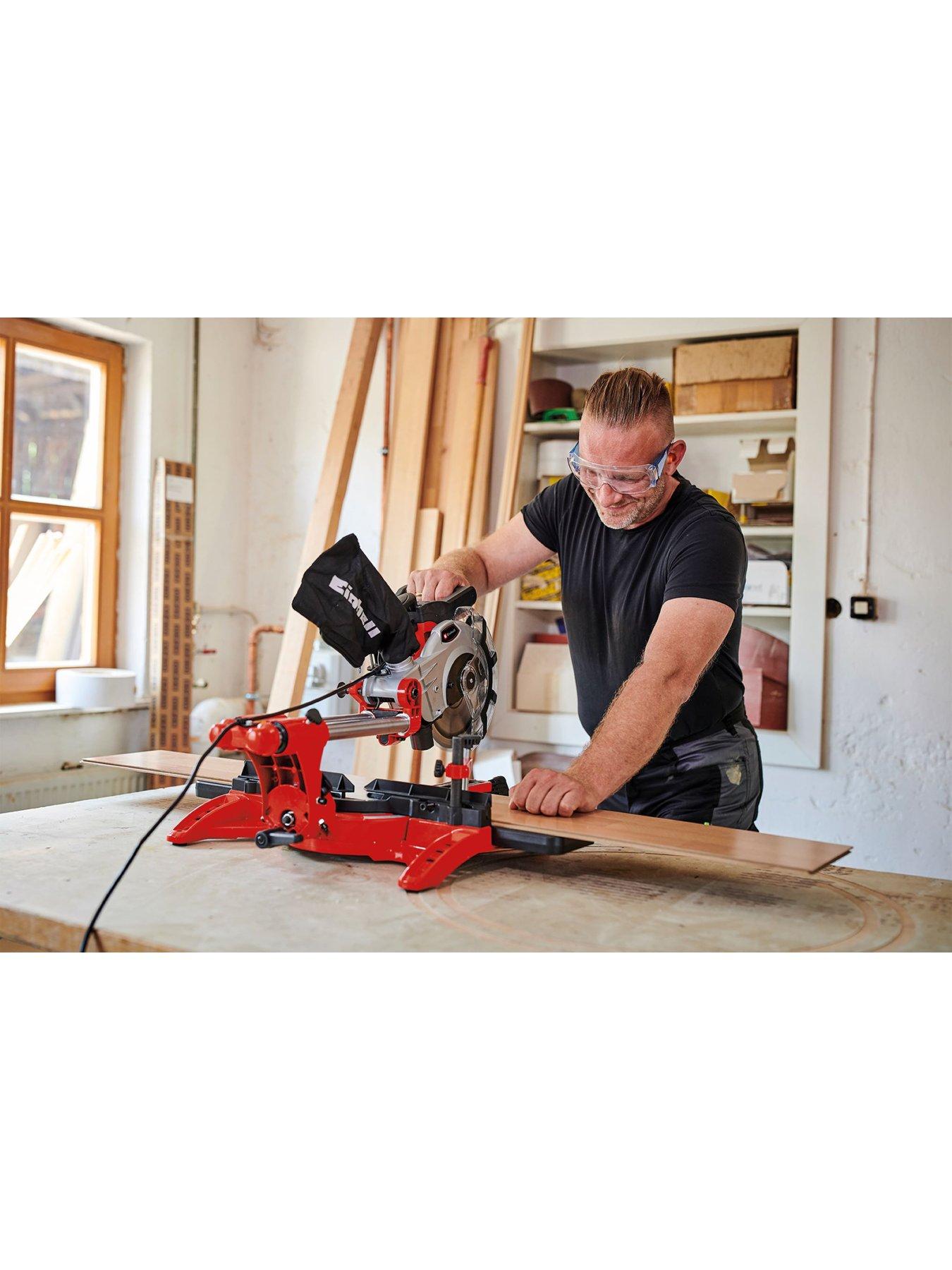Image 3 of 3 of Einhell Corded 210mm Sliding Mitre Saw - TC-SM 2131/1 Dual (1800W)