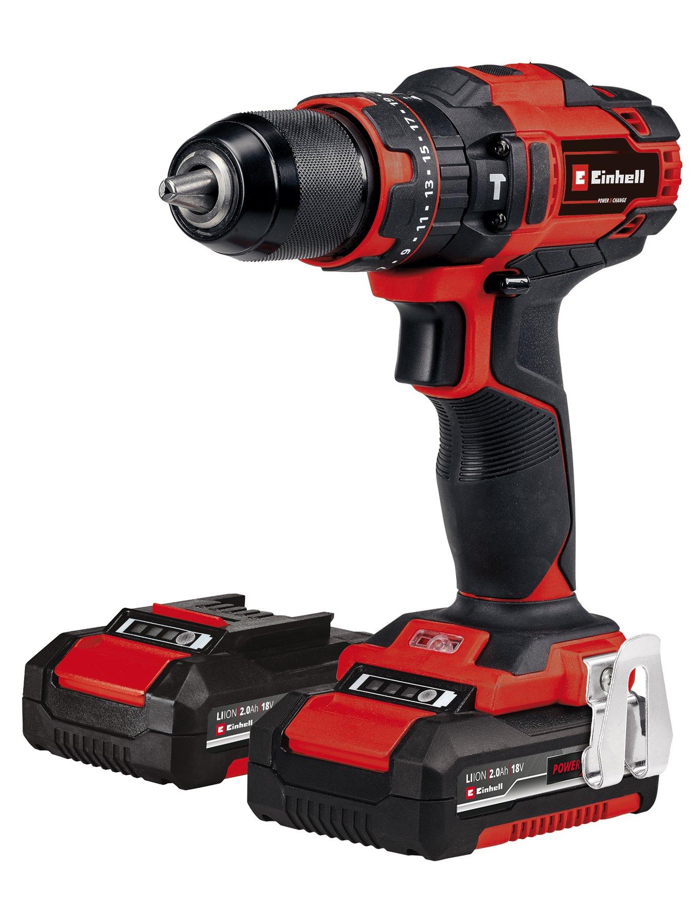 Einhell pxc 18v cordless combi drill & impact driver twin pack 2 x 2.0 ah sale