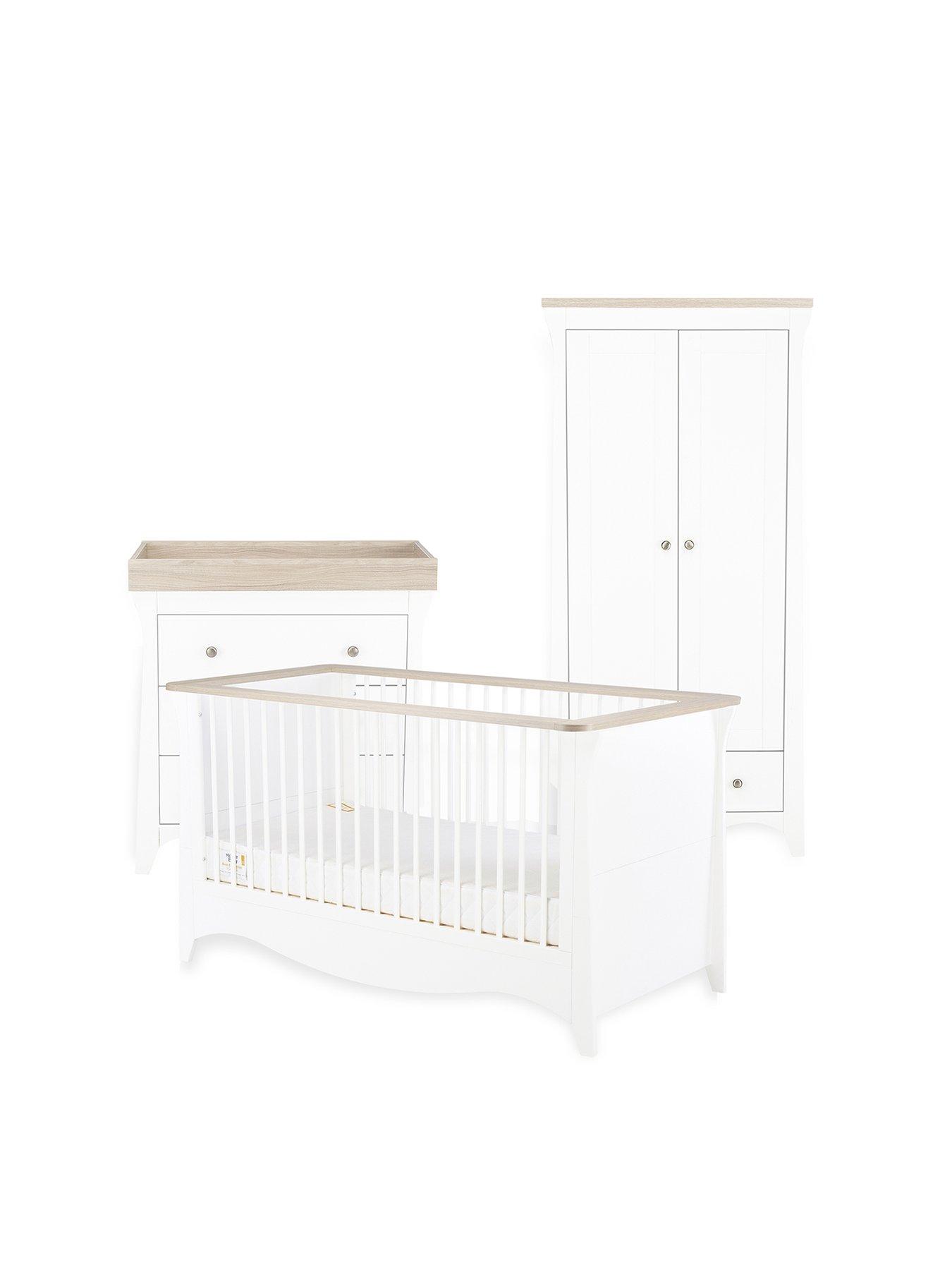 cuddleco-clara-3pc-set-3-drawer-dresser-cot-bed-and-wardrobe-driftwood-ashstillFront