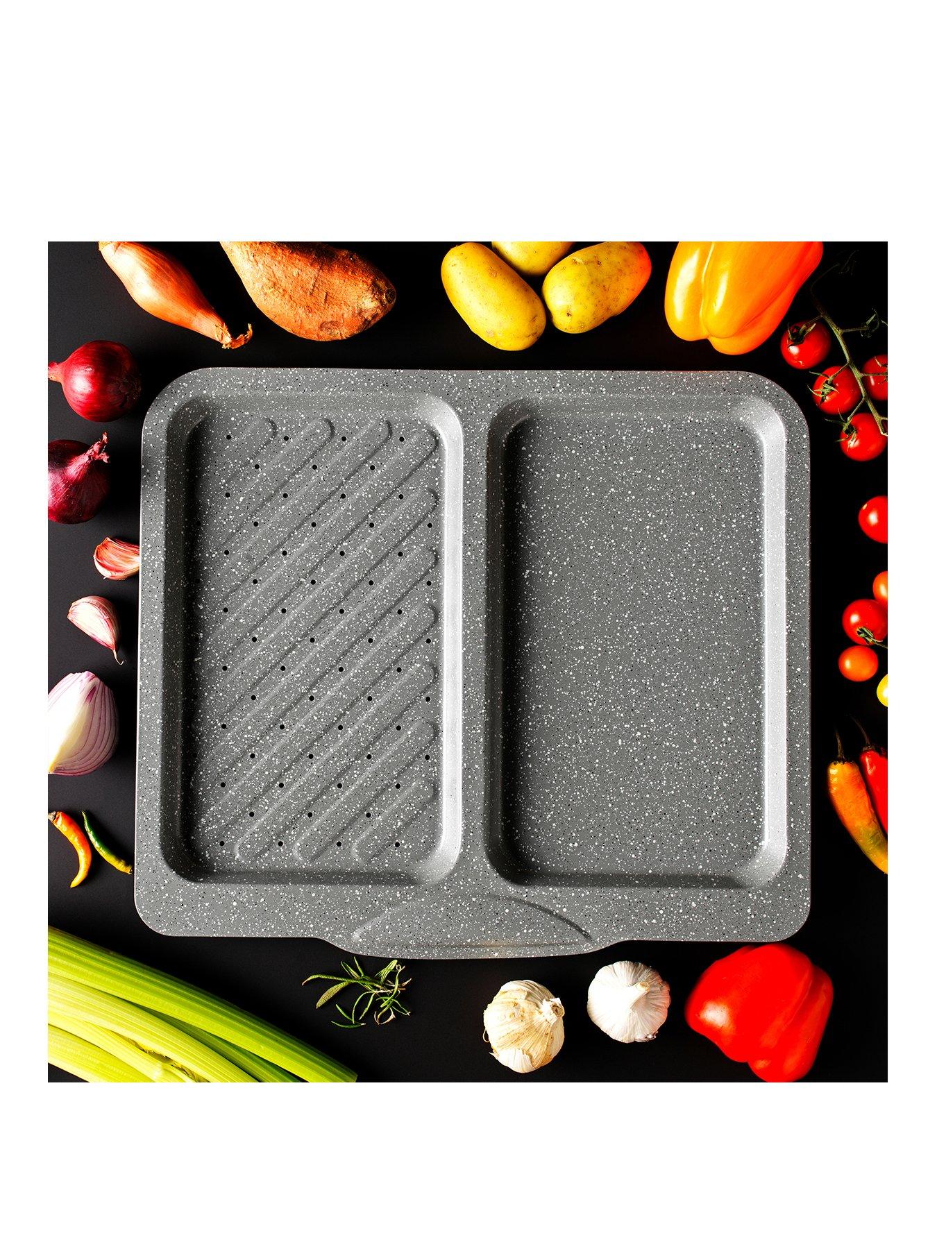 Salter Marble Split Dual Function Baking Tray