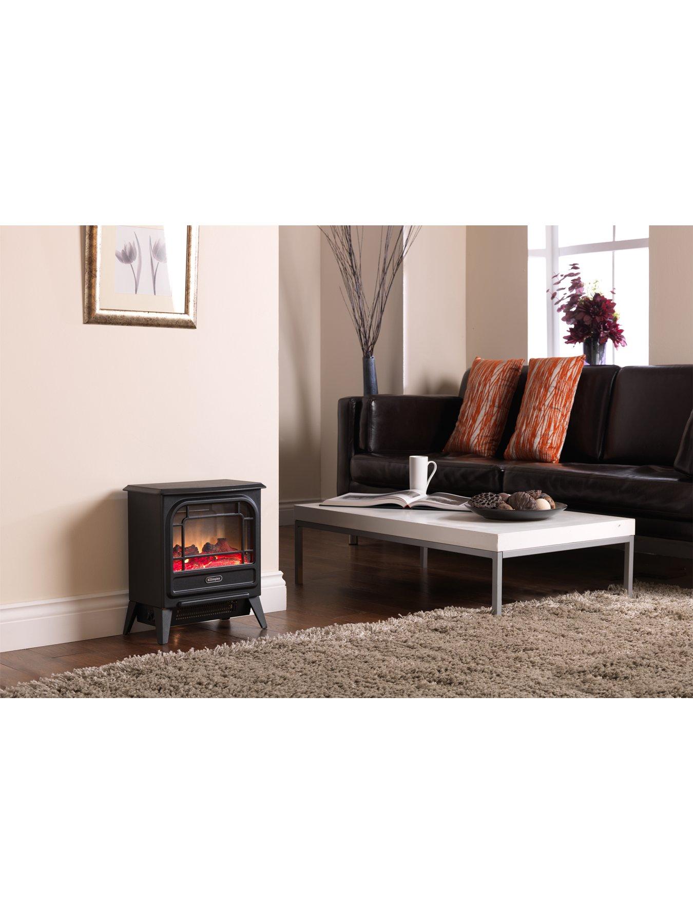 Image 4 of 6 of Dimplex MCFSTV12E Micro Stove Fire