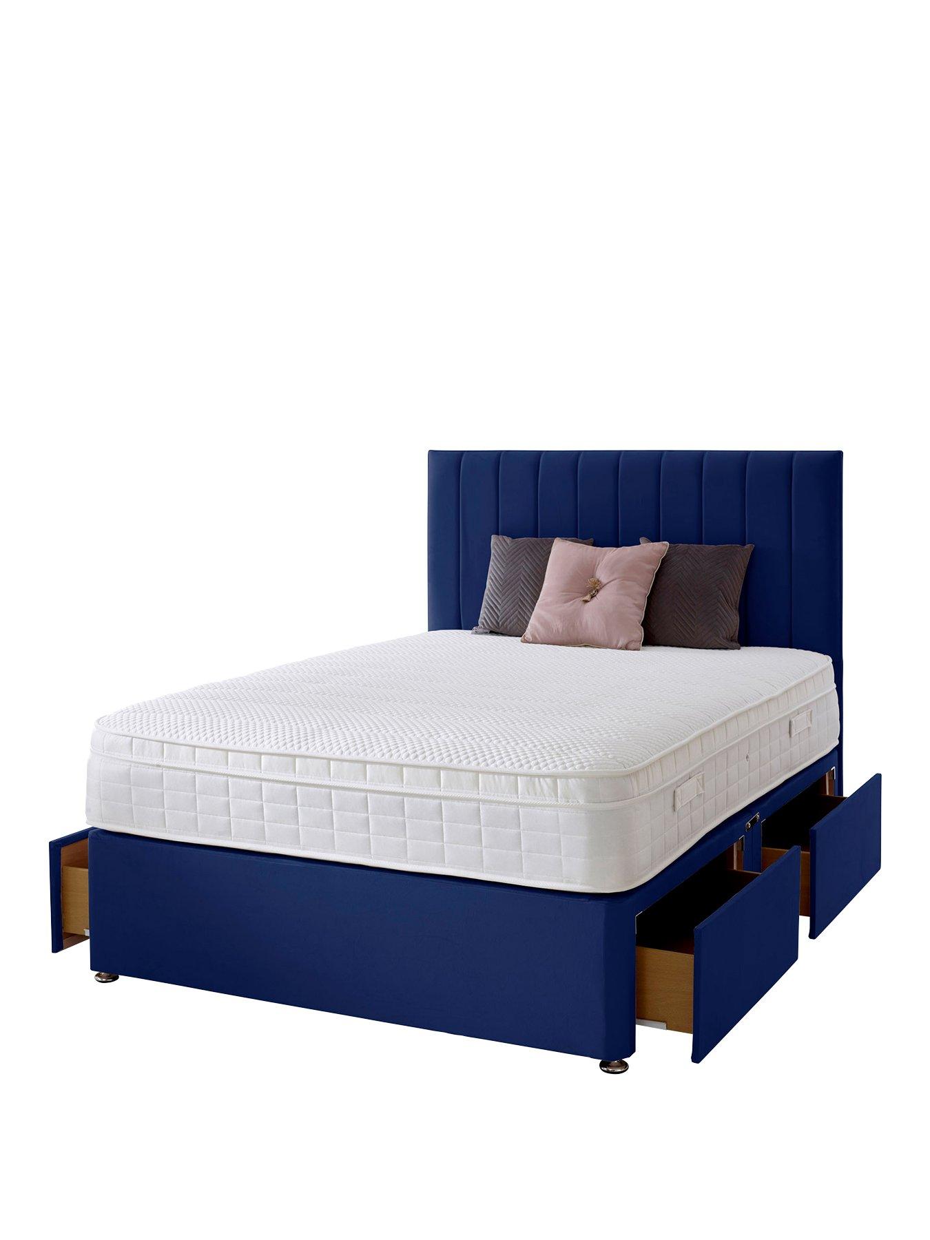 Queen size online divan bed frame